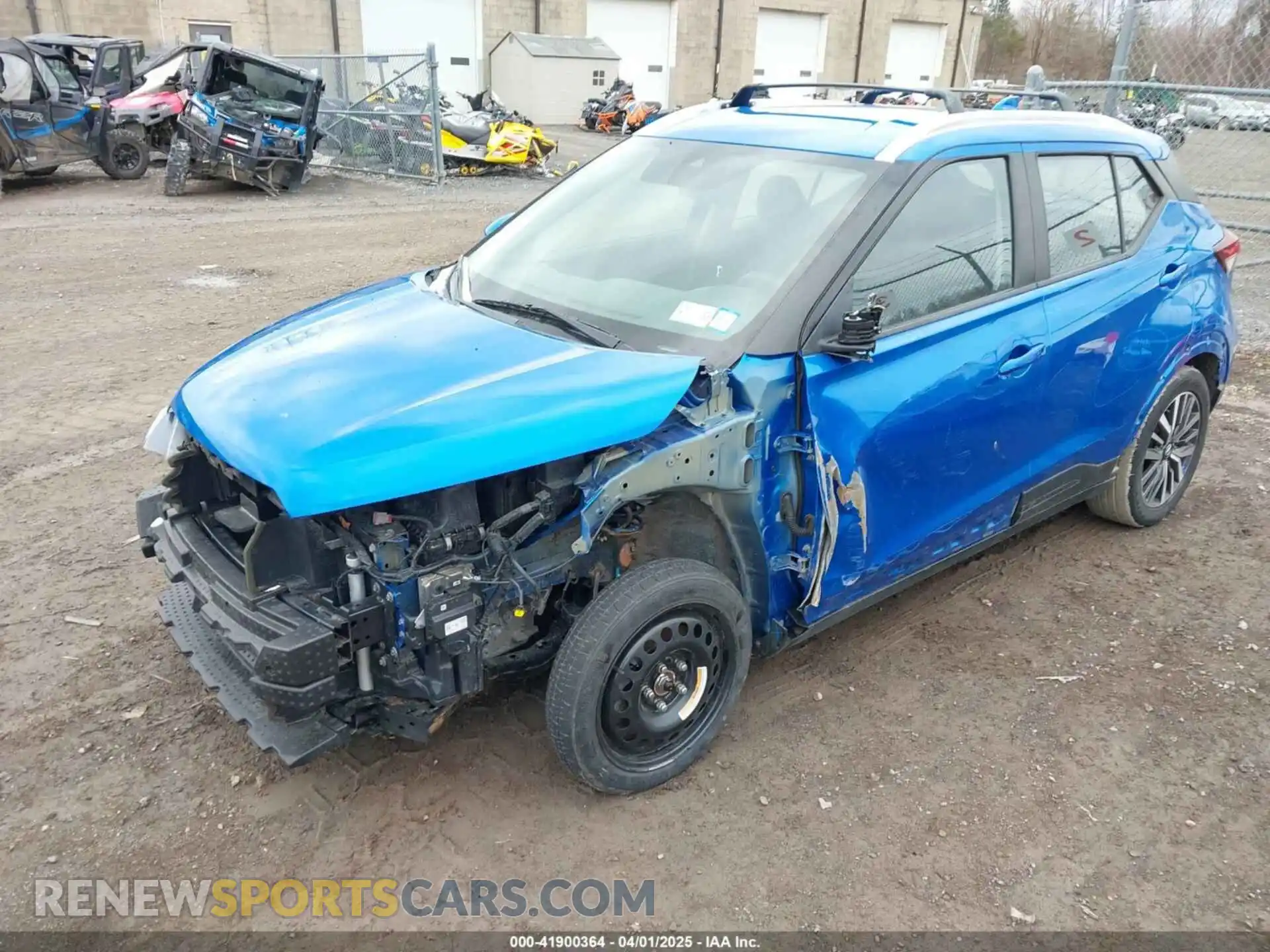2 Photograph of a damaged car 3N1CP5CV0ML484017 NISSAN KICKS 2021