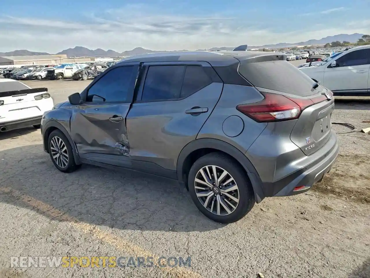 2 Photograph of a damaged car 3N1CP5CV0ML519722 NISSAN KICKS 2021