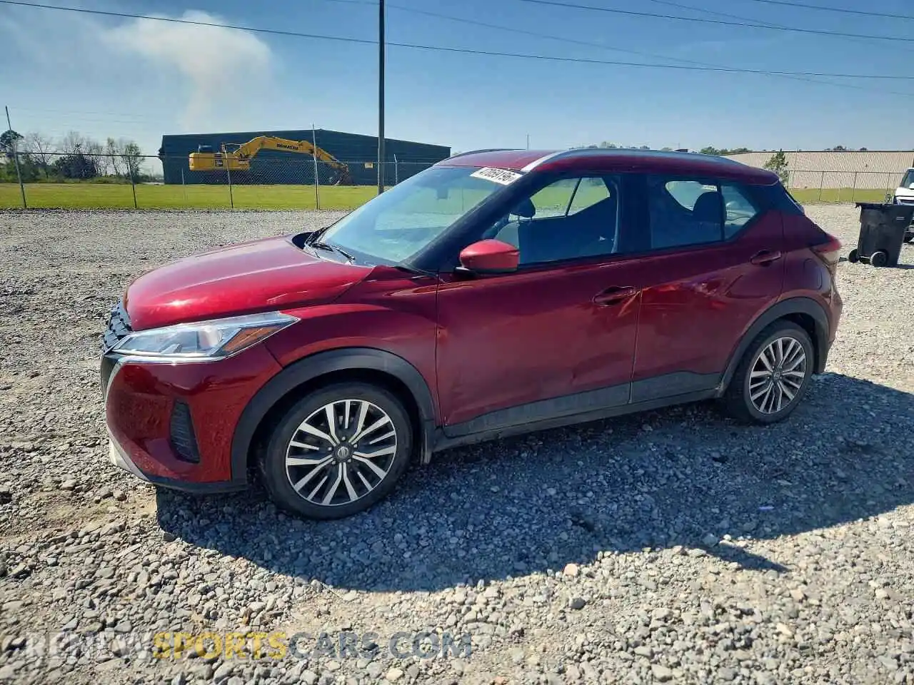 1 Photograph of a damaged car 3N1CP5CV0ML542465 NISSAN KICKS 2021