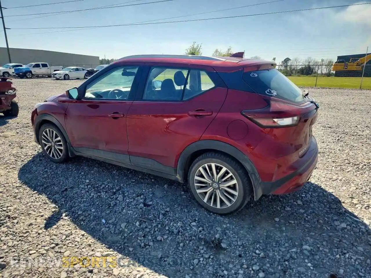 2 Photograph of a damaged car 3N1CP5CV0ML542465 NISSAN KICKS 2021
