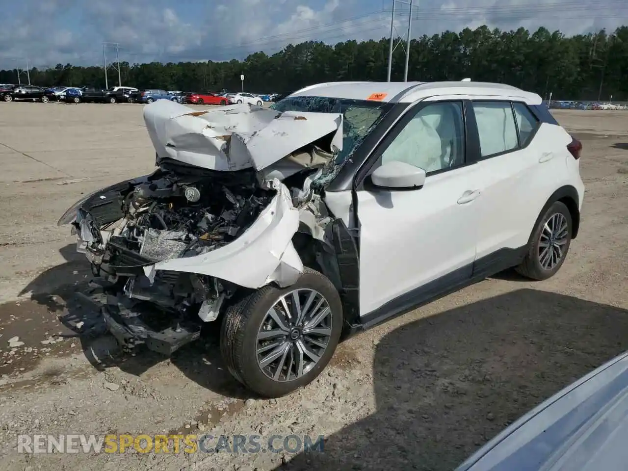 1 Photograph of a damaged car 3N1CP5CV0ML543924 NISSAN KICKS 2021