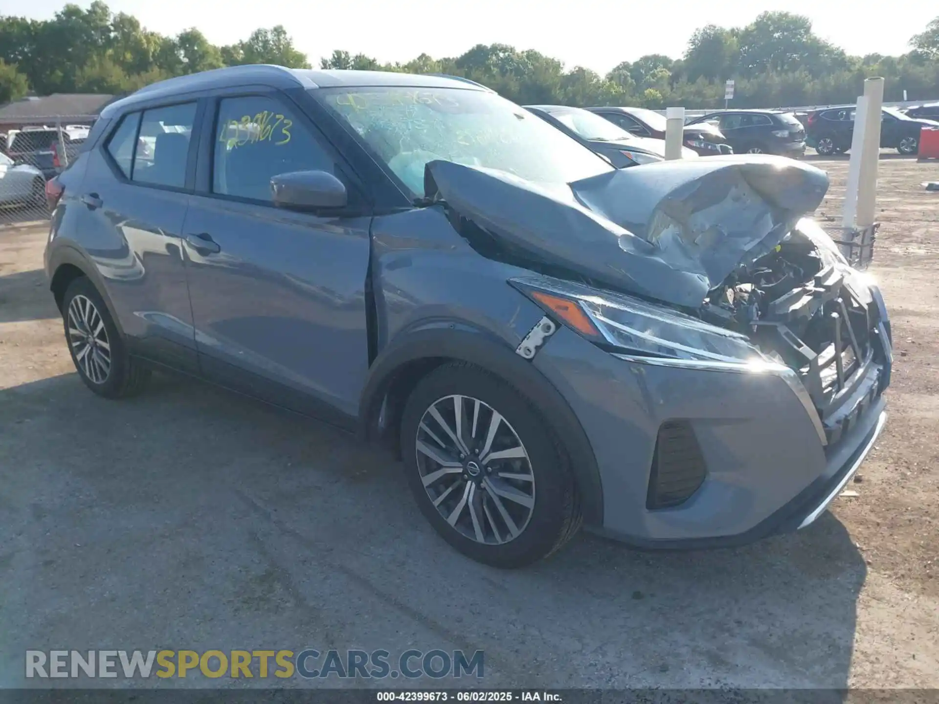 1 Photograph of a damaged car 3N1CP5CV1ML474399 NISSAN KICKS 2021