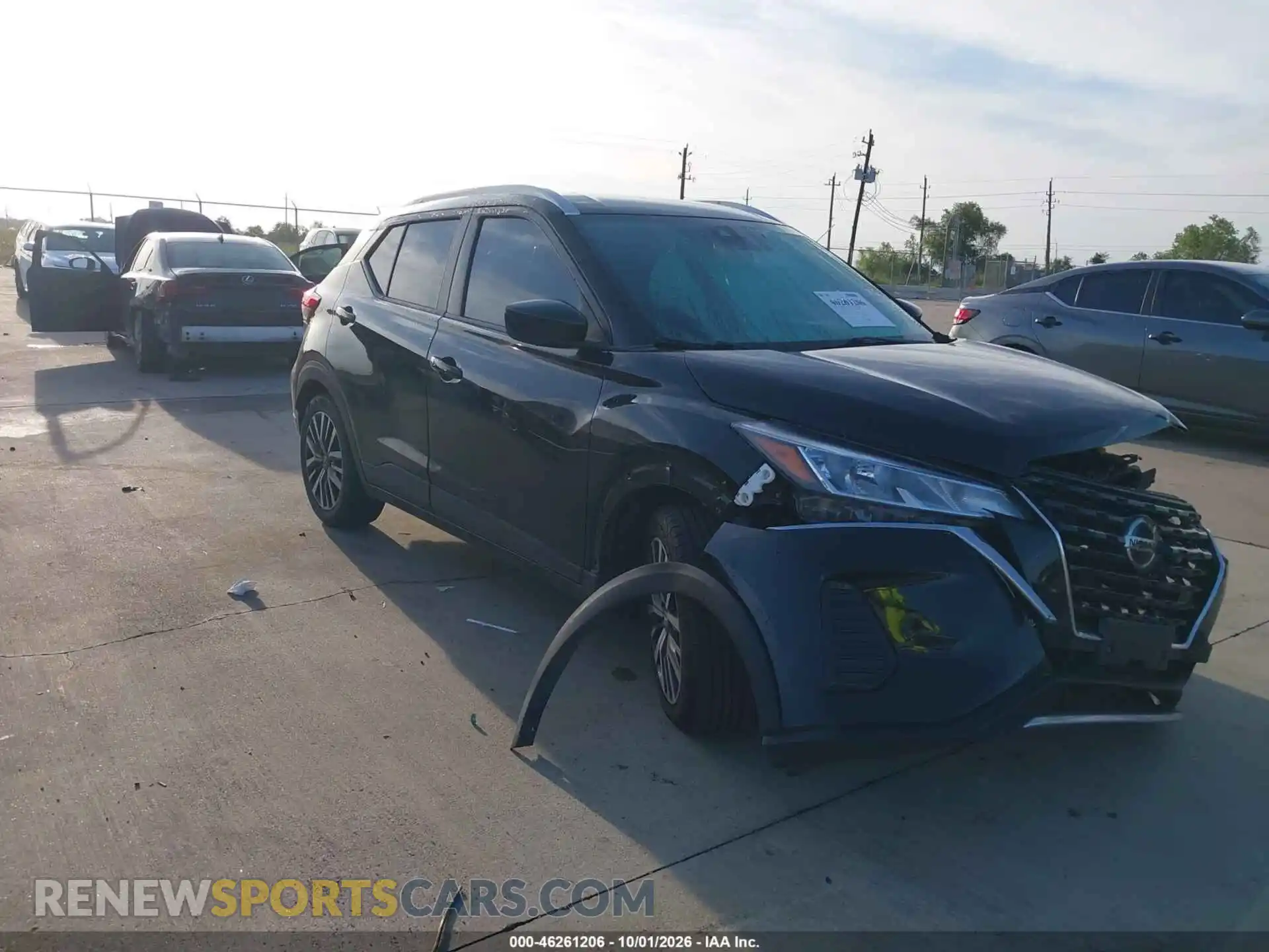 1 Photograph of a damaged car 3N1CP5CV1ML482292 NISSAN KICKS 2021