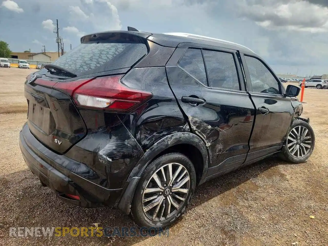 3 fotografías del automóvil dañado 3N1CP5CV1ML489758 NISSAN KICKS 2021