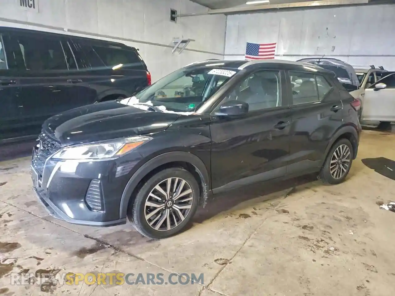 1 Photograph of a damaged car 3N1CP5CV1ML543236 NISSAN KICKS 2021