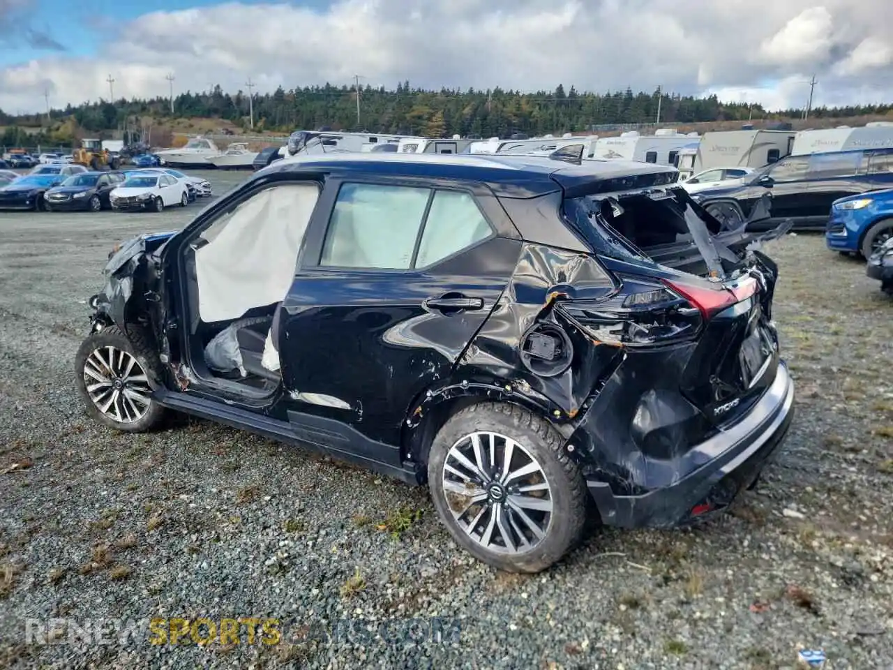2 Photograph of a damaged car 3N1CP5CV1ML547531 NISSAN KICKS 2021