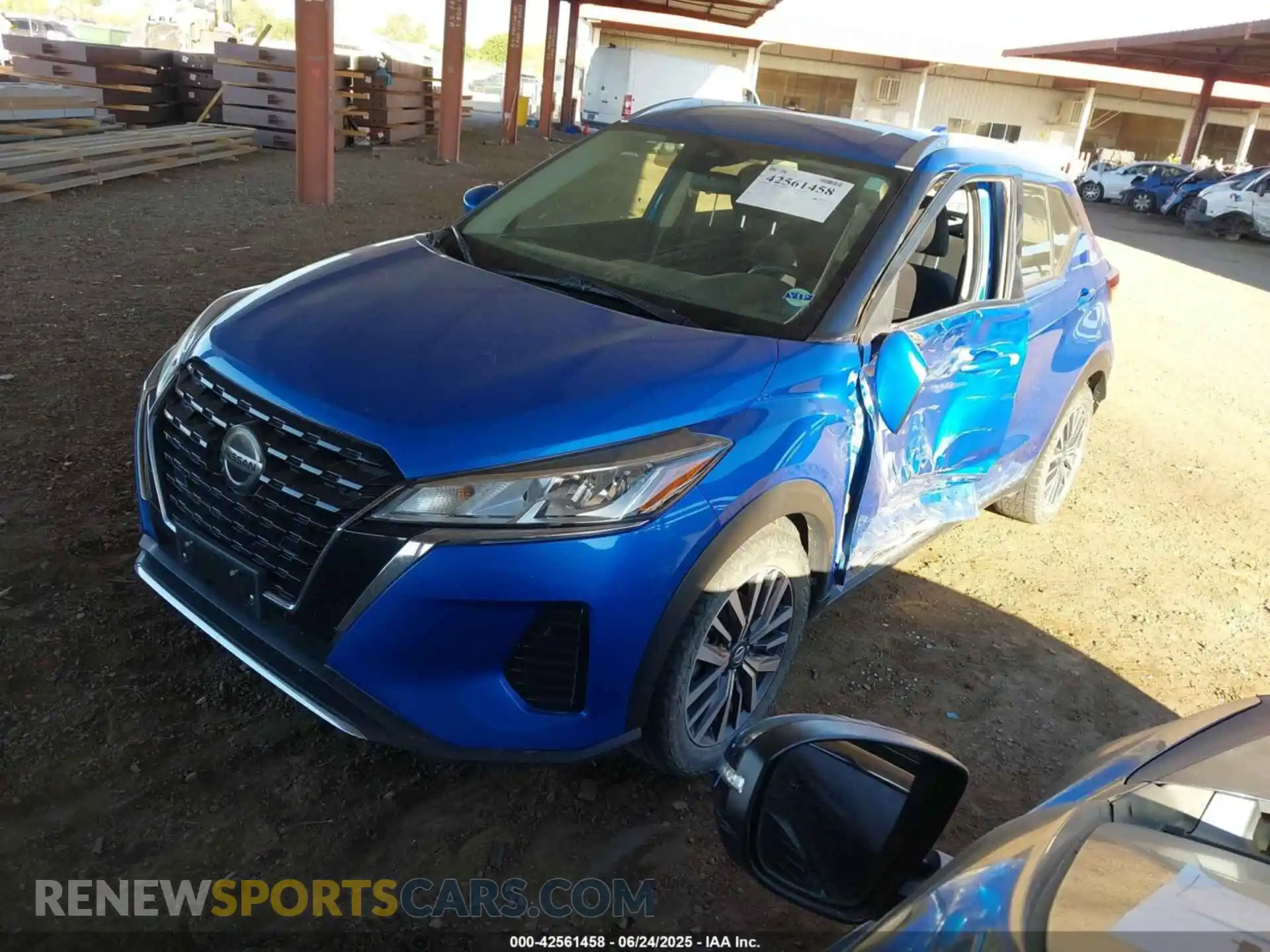 2 Photograph of a damaged car 3N1CP5CV2ML474881 NISSAN KICKS 2021