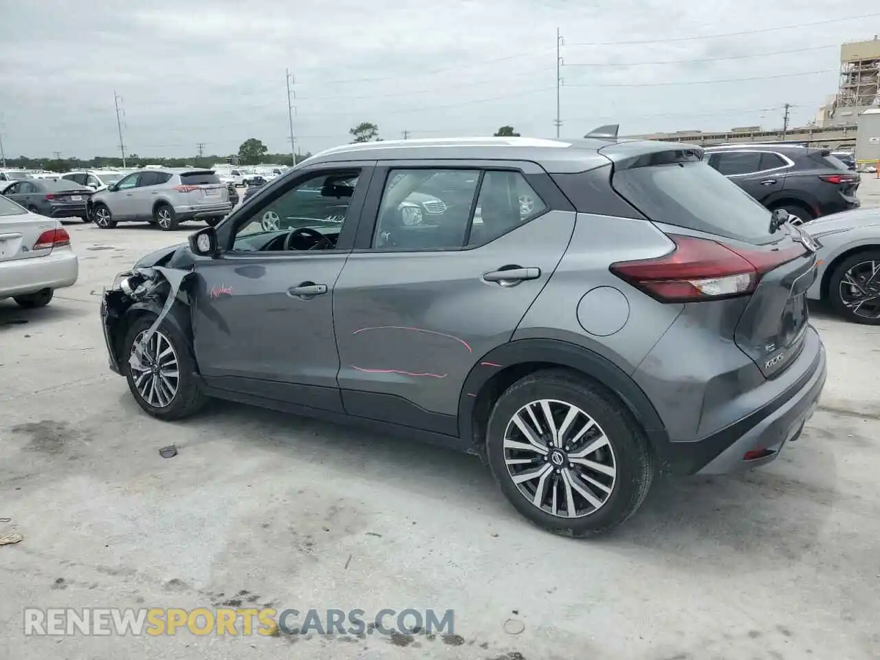 2 Photograph of a damaged car 3N1CP5CV2ML482687 NISSAN KICKS 2021
