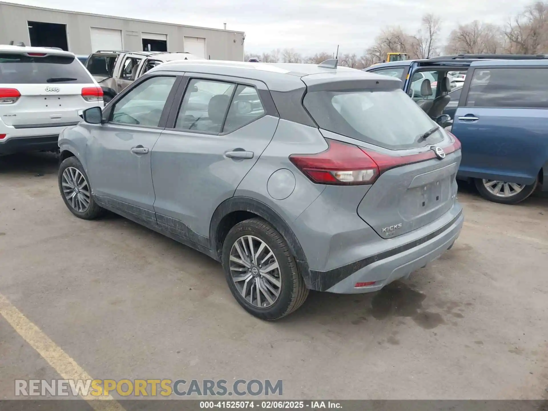 3 fotografías del automóvil dañado 3N1CP5CV2ML487369 NISSAN KICKS 2021