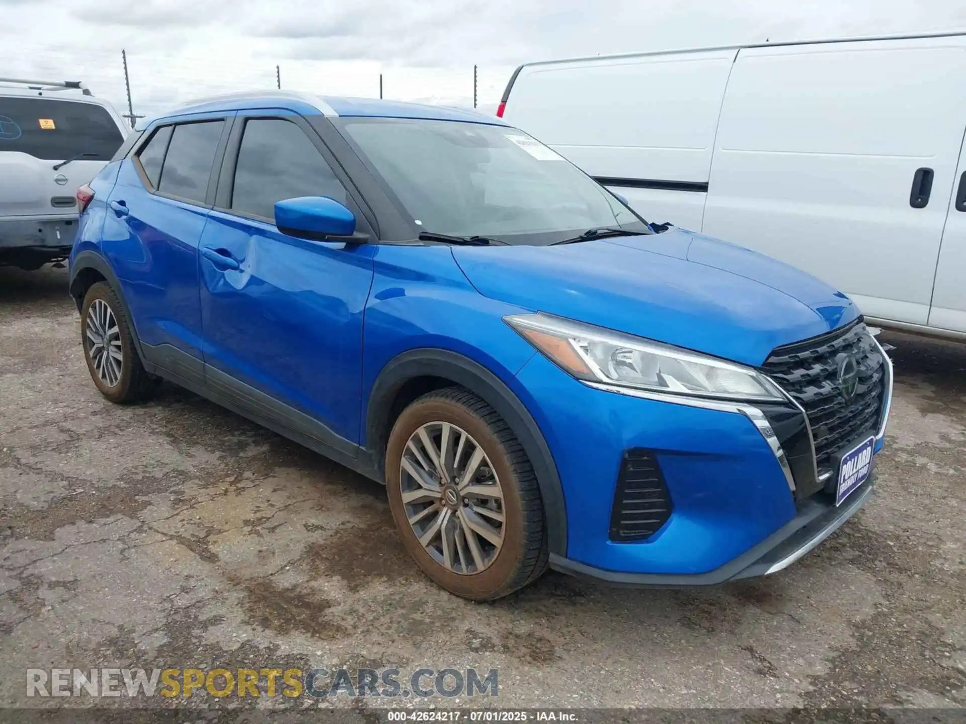 1 Photograph of a damaged car 3N1CP5CV2ML505031 NISSAN KICKS 2021
