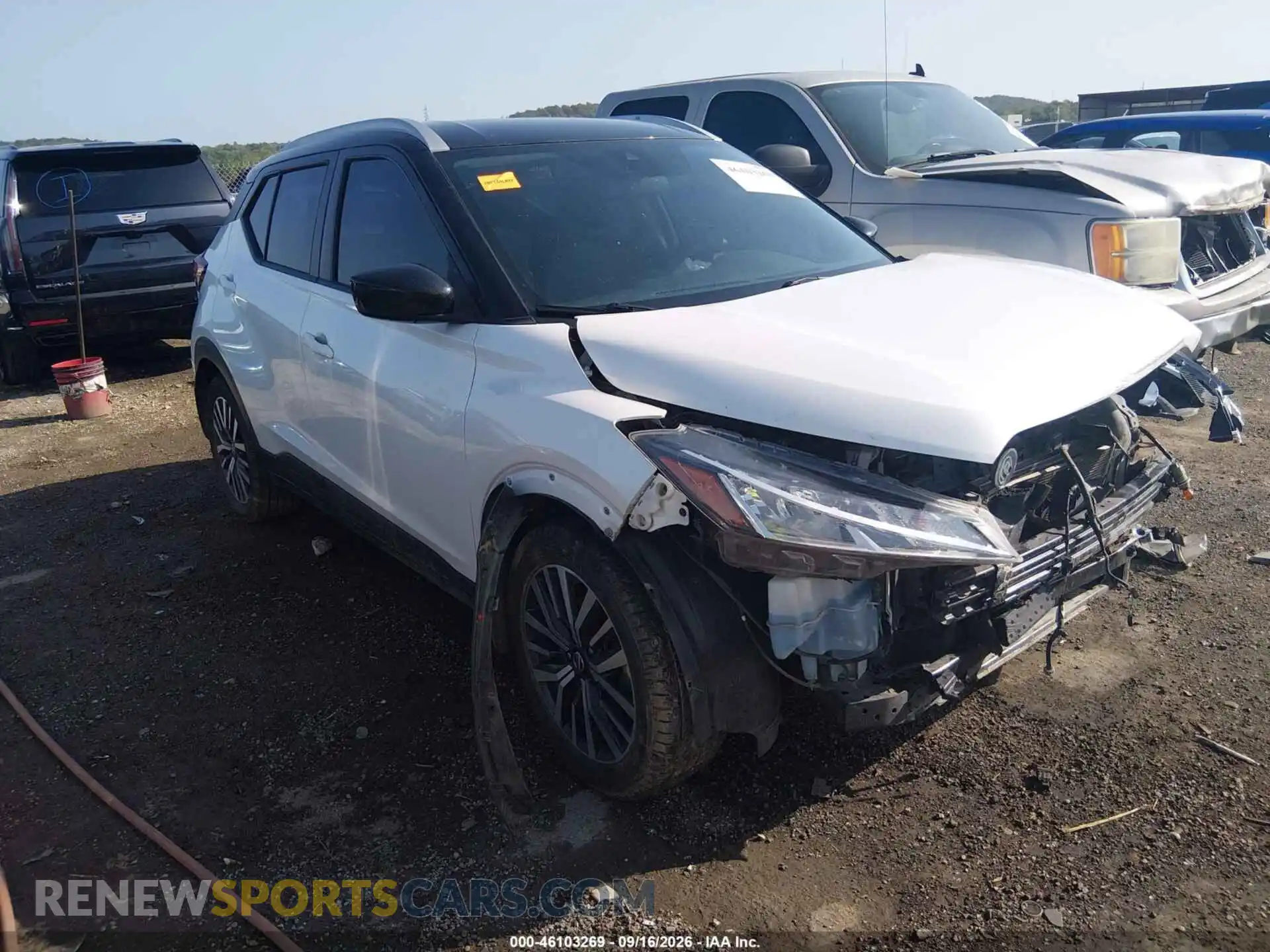 1 Photograph of a damaged car 3N1CP5CV2ML509130 NISSAN KICKS 2021