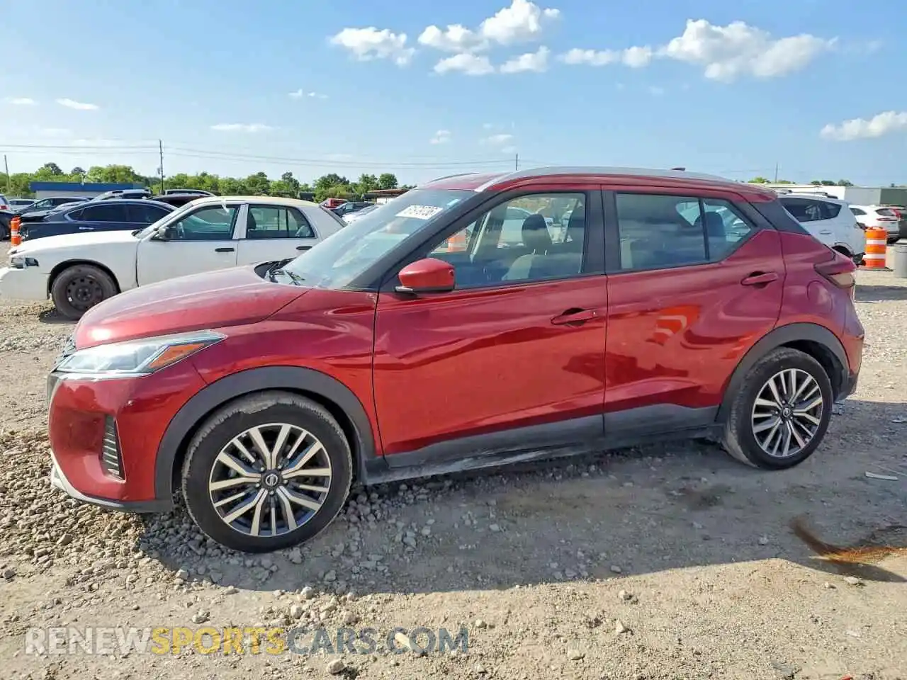 1 Photograph of a damaged car 3N1CP5CV2ML531984 NISSAN KICKS 2021