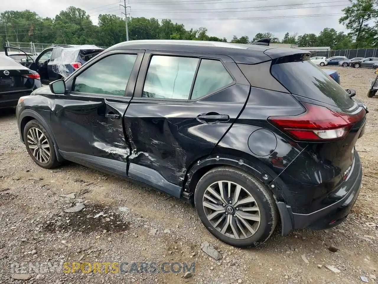 2 Photograph of a damaged car 3N1CP5CV2ML536070 NISSAN KICKS 2021
