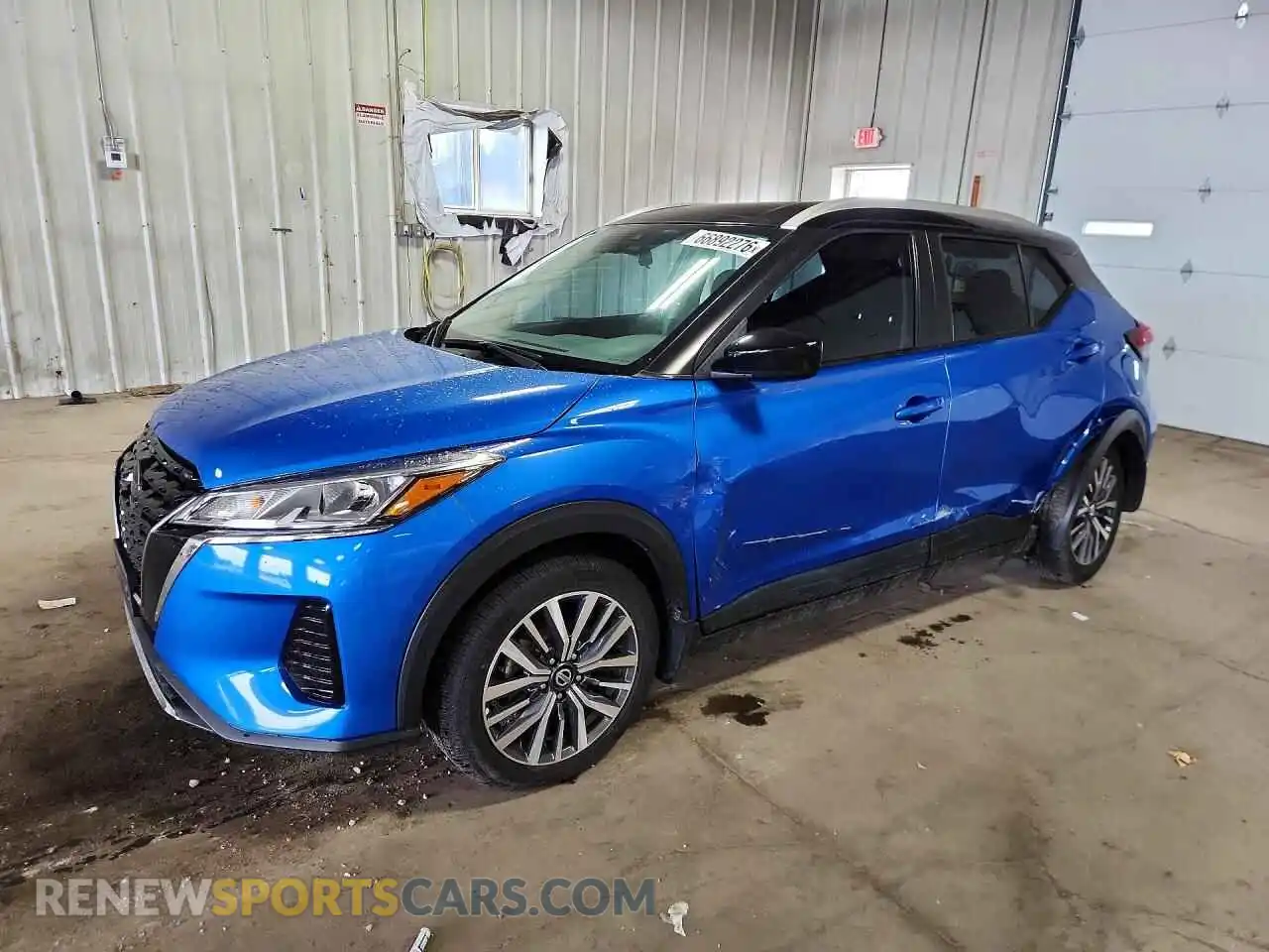 1 Photograph of a damaged car 3N1CP5CV2ML556920 NISSAN KICKS 2021