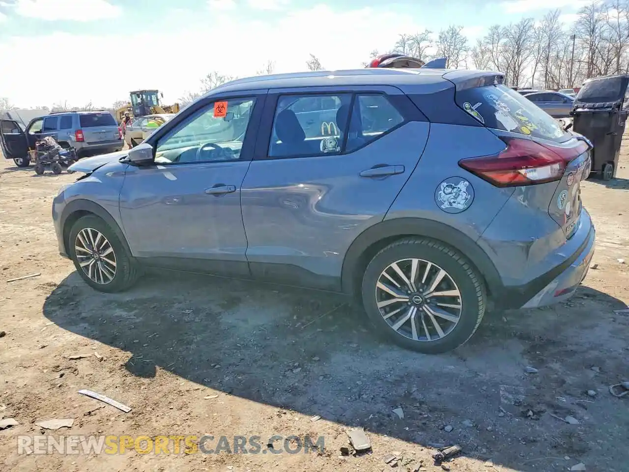 2 Photograph of a damaged car 3N1CP5CV3ML469382 NISSAN KICKS 2021