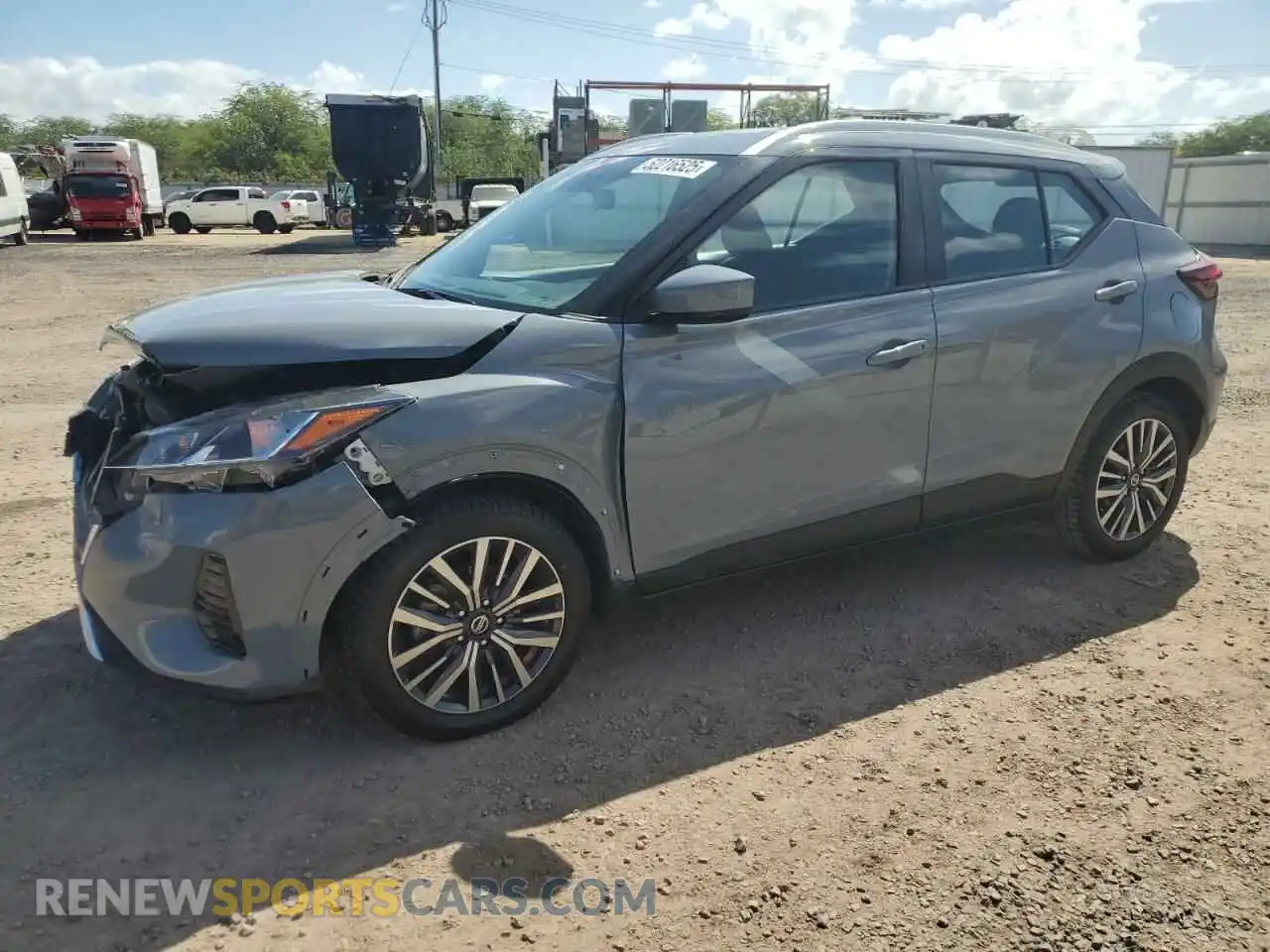 1 Photograph of a damaged car 3N1CP5CV3ML489020 NISSAN KICKS 2021