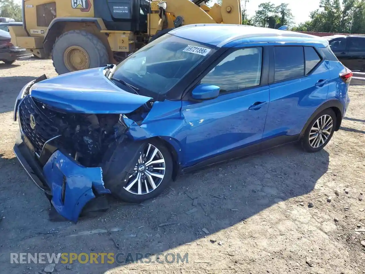 1 Photograph of a damaged car 3N1CP5CV3ML493245 NISSAN KICKS 2021