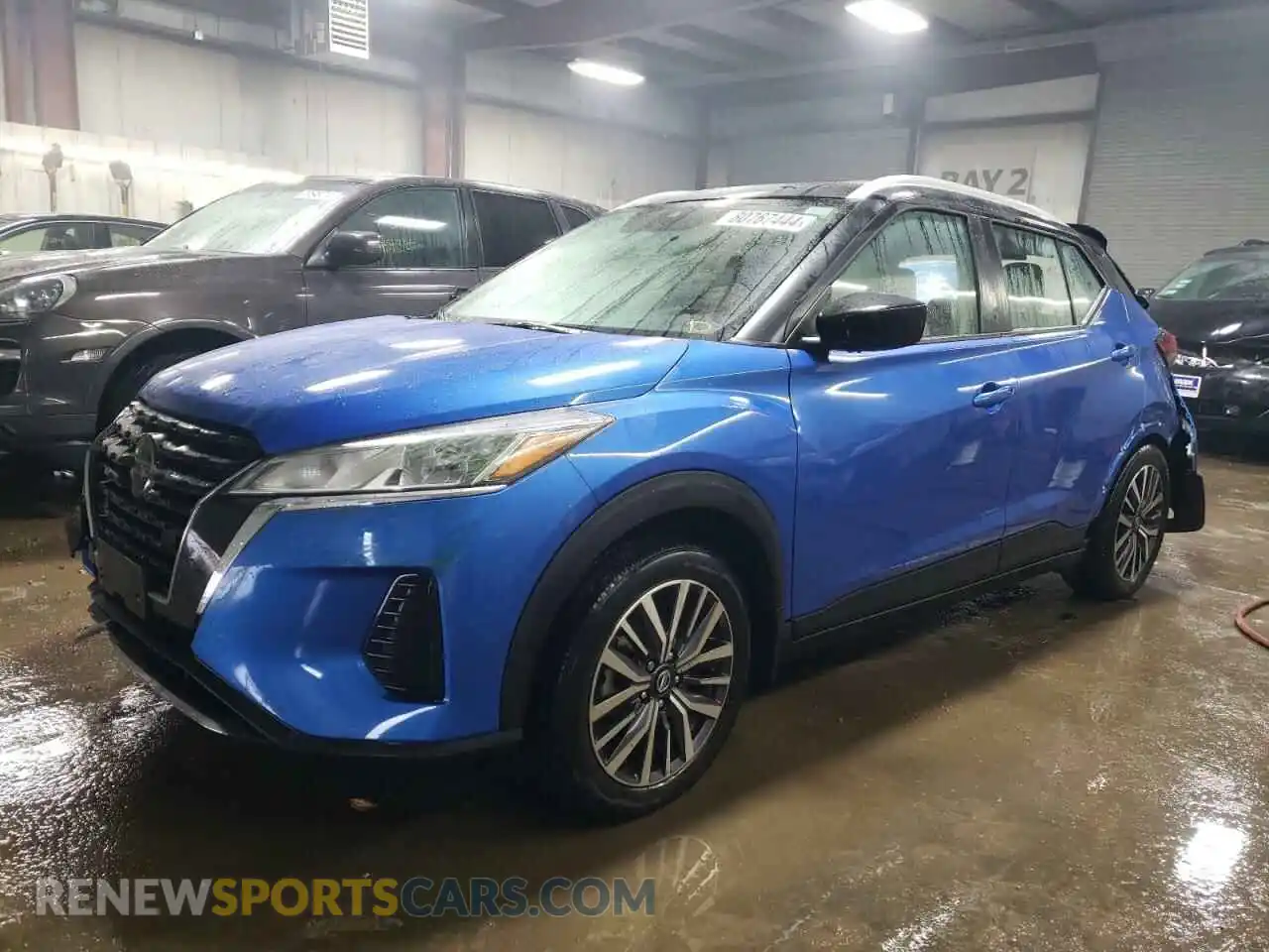 1 Photograph of a damaged car 3N1CP5CV3ML495738 NISSAN KICKS 2021