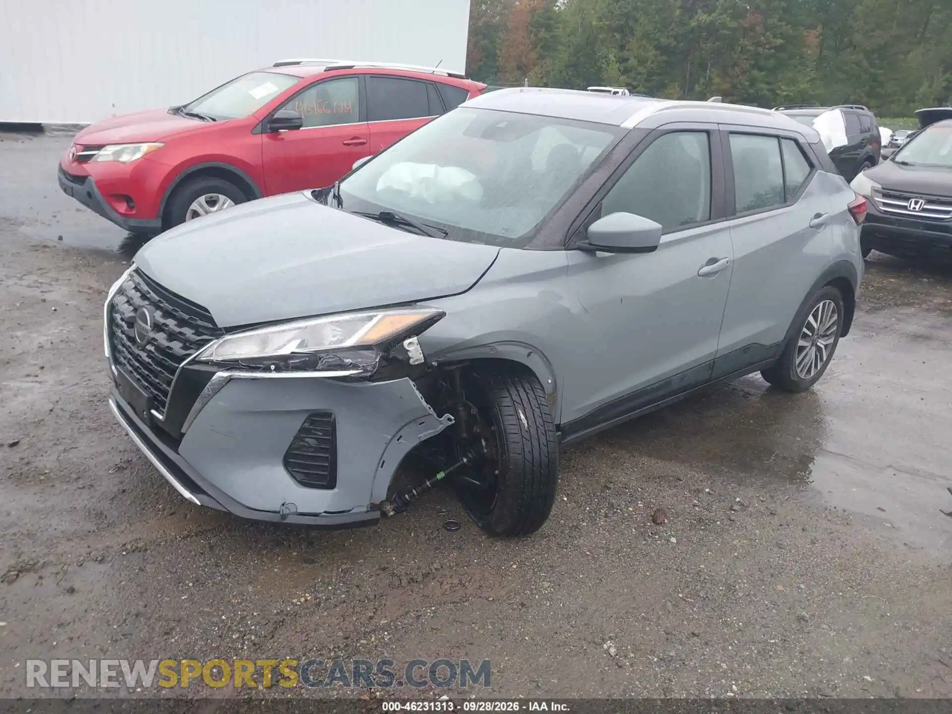 2 fotografías del automóvil dañado 3N1CP5CV3ML509573 NISSAN KICKS 2021