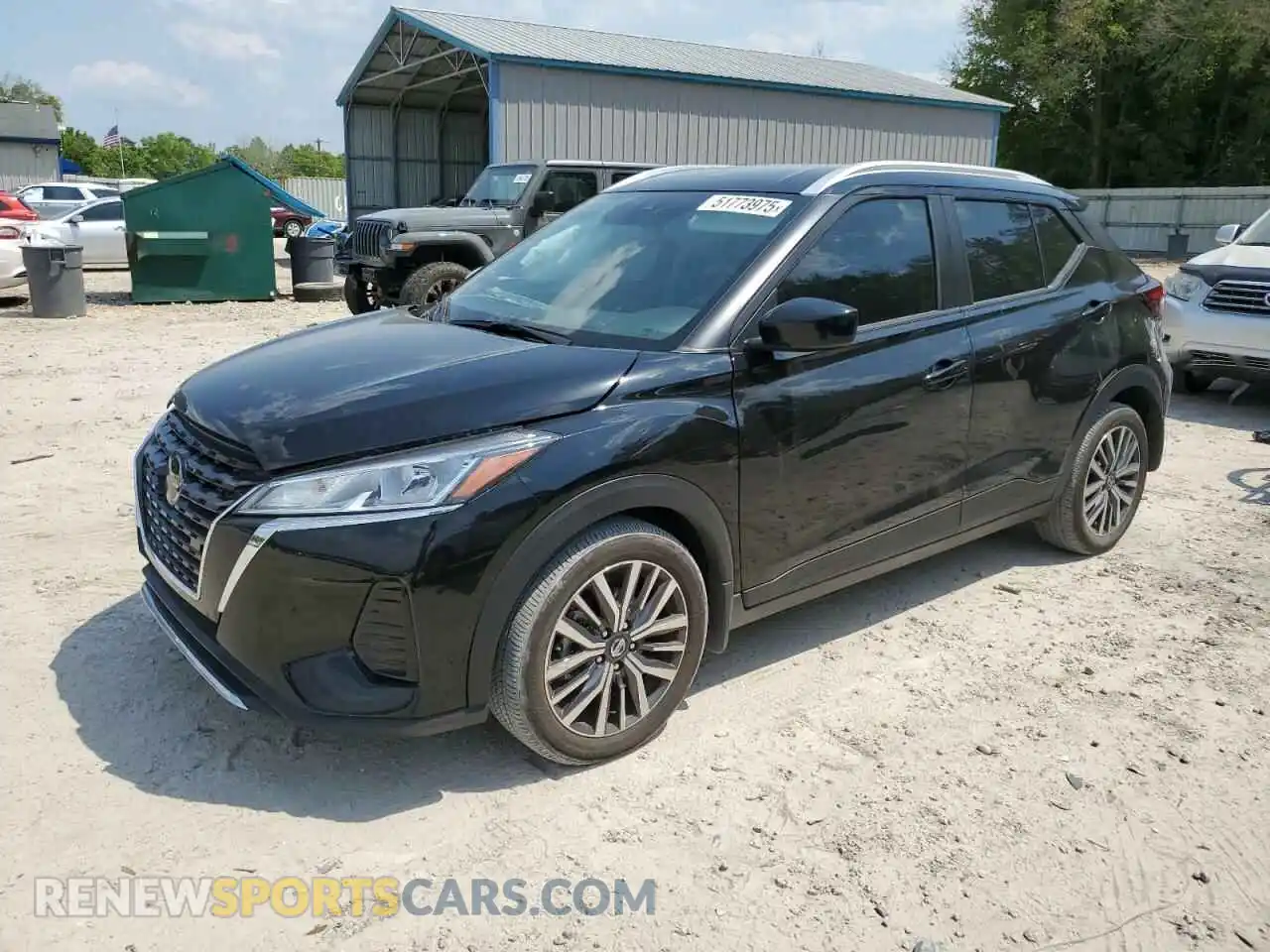 1 Photograph of a damaged car 3N1CP5CV3ML516958 NISSAN KICKS 2021