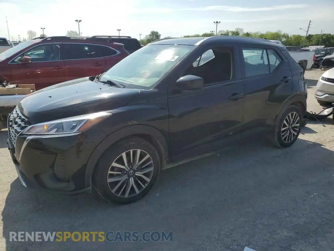 1 Photograph of a damaged car 3N1CP5CV3ML523957 NISSAN KICKS 2021