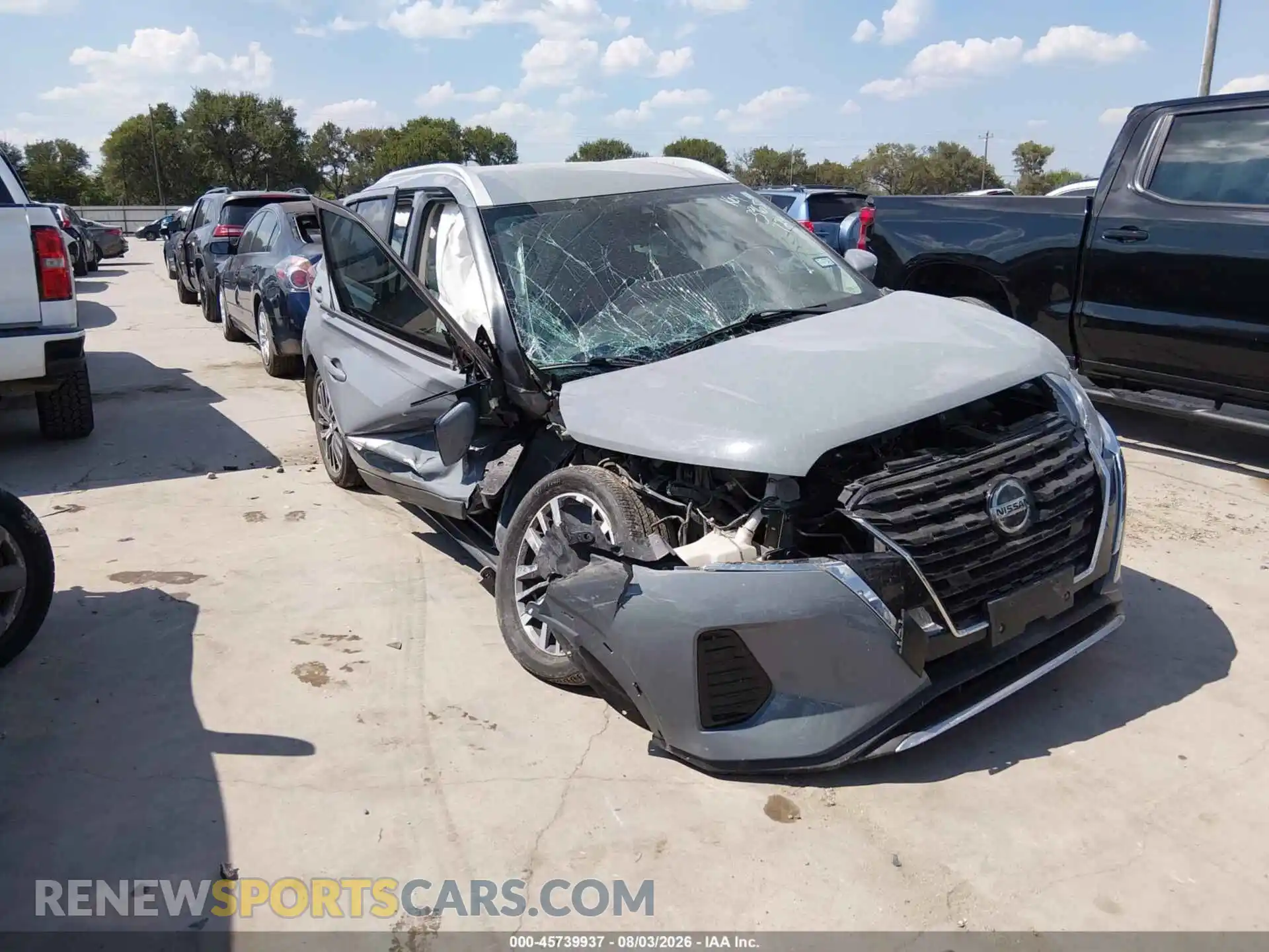 1 fotografías del automóvil dañado 3N1CP5CV3ML543965 NISSAN KICKS 2021