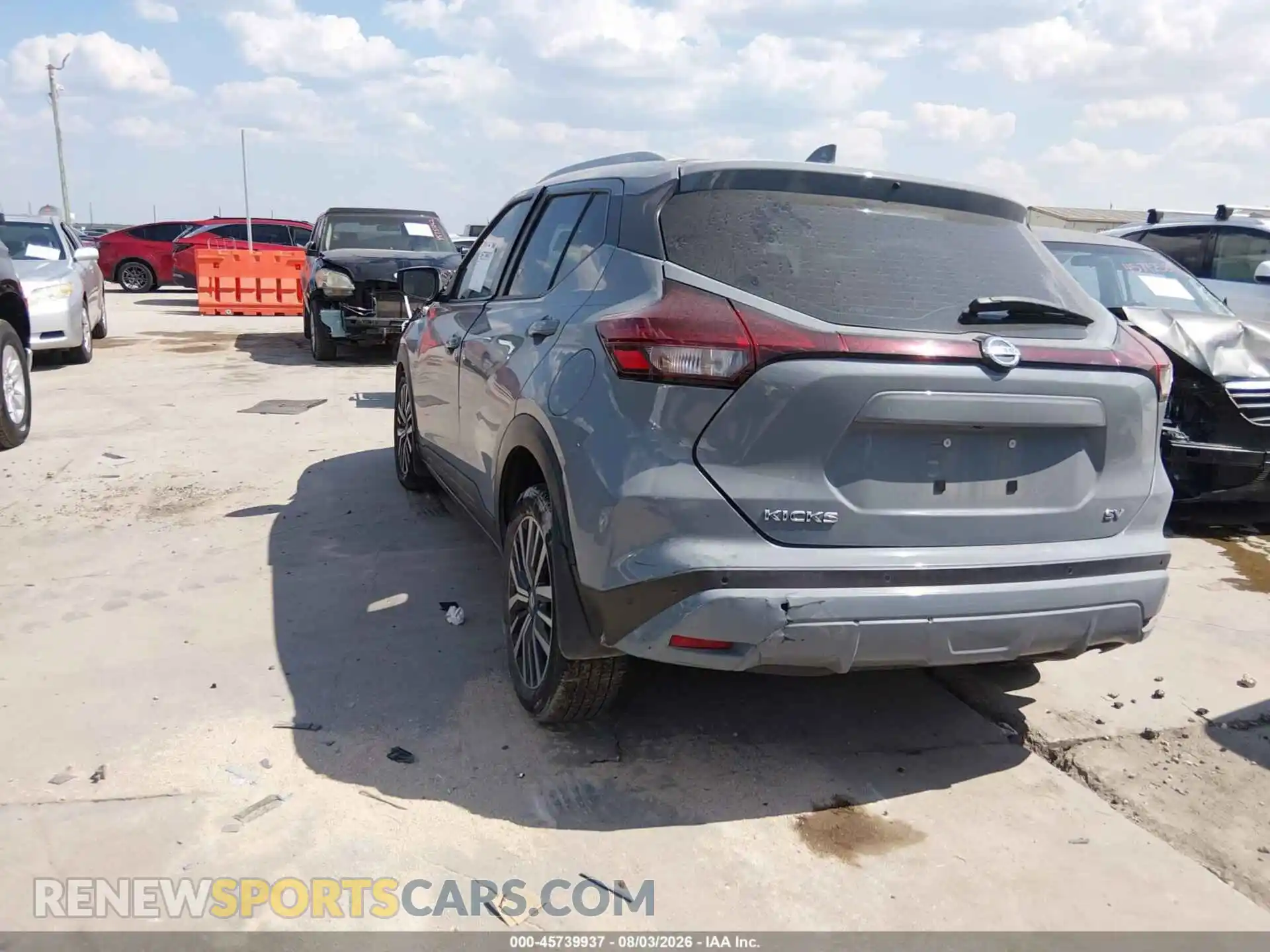 3 fotografías del automóvil dañado 3N1CP5CV3ML543965 NISSAN KICKS 2021