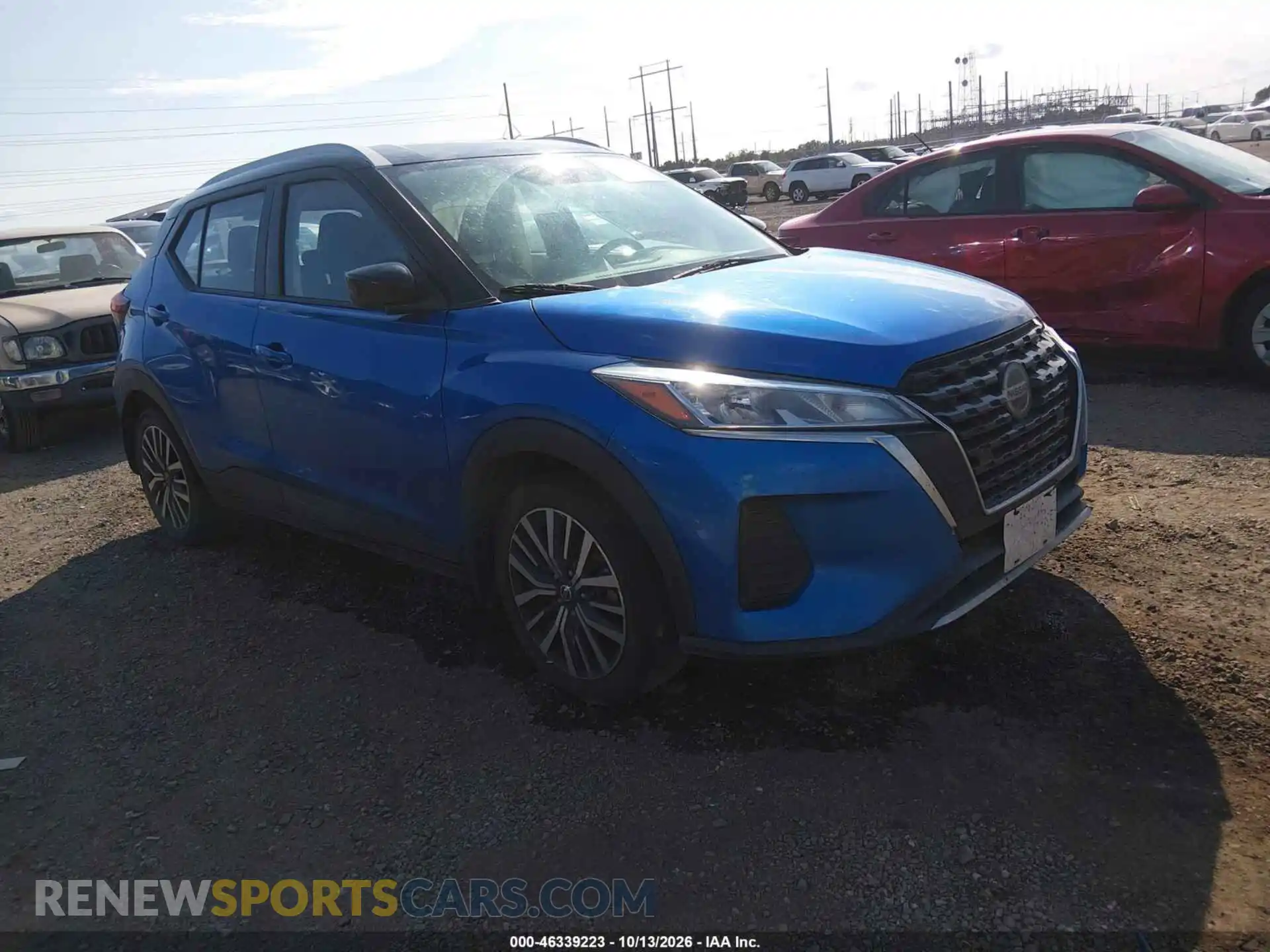 1 Photograph of a damaged car 3N1CP5CV4ML466586 NISSAN KICKS 2021