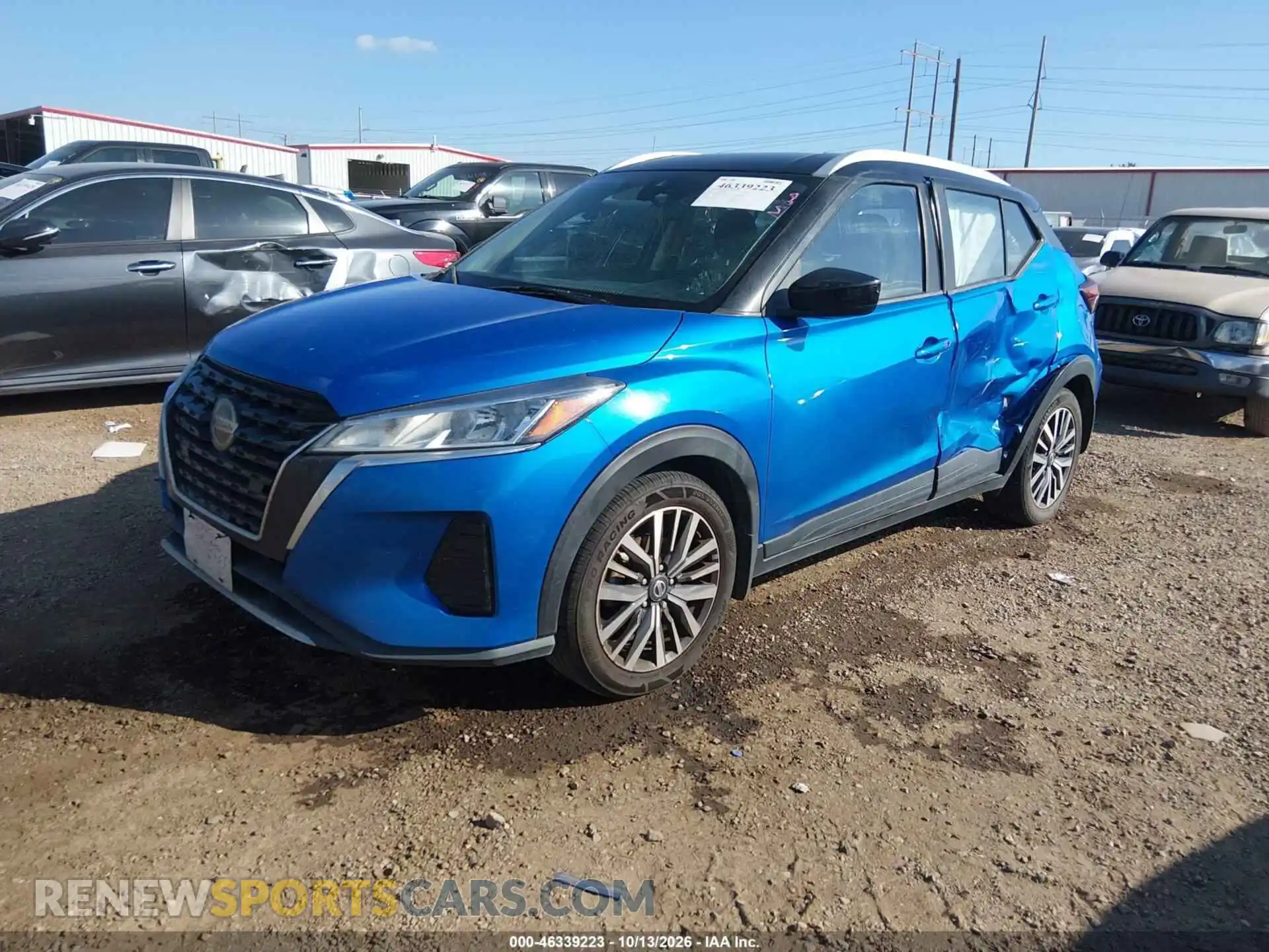 2 Photograph of a damaged car 3N1CP5CV4ML466586 NISSAN KICKS 2021