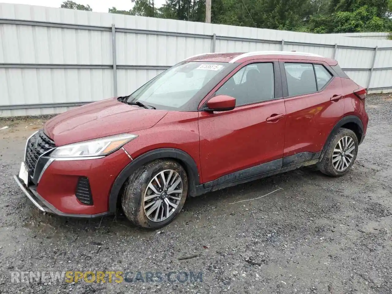 1 Photograph of a damaged car 3N1CP5CV4ML482917 NISSAN KICKS 2021