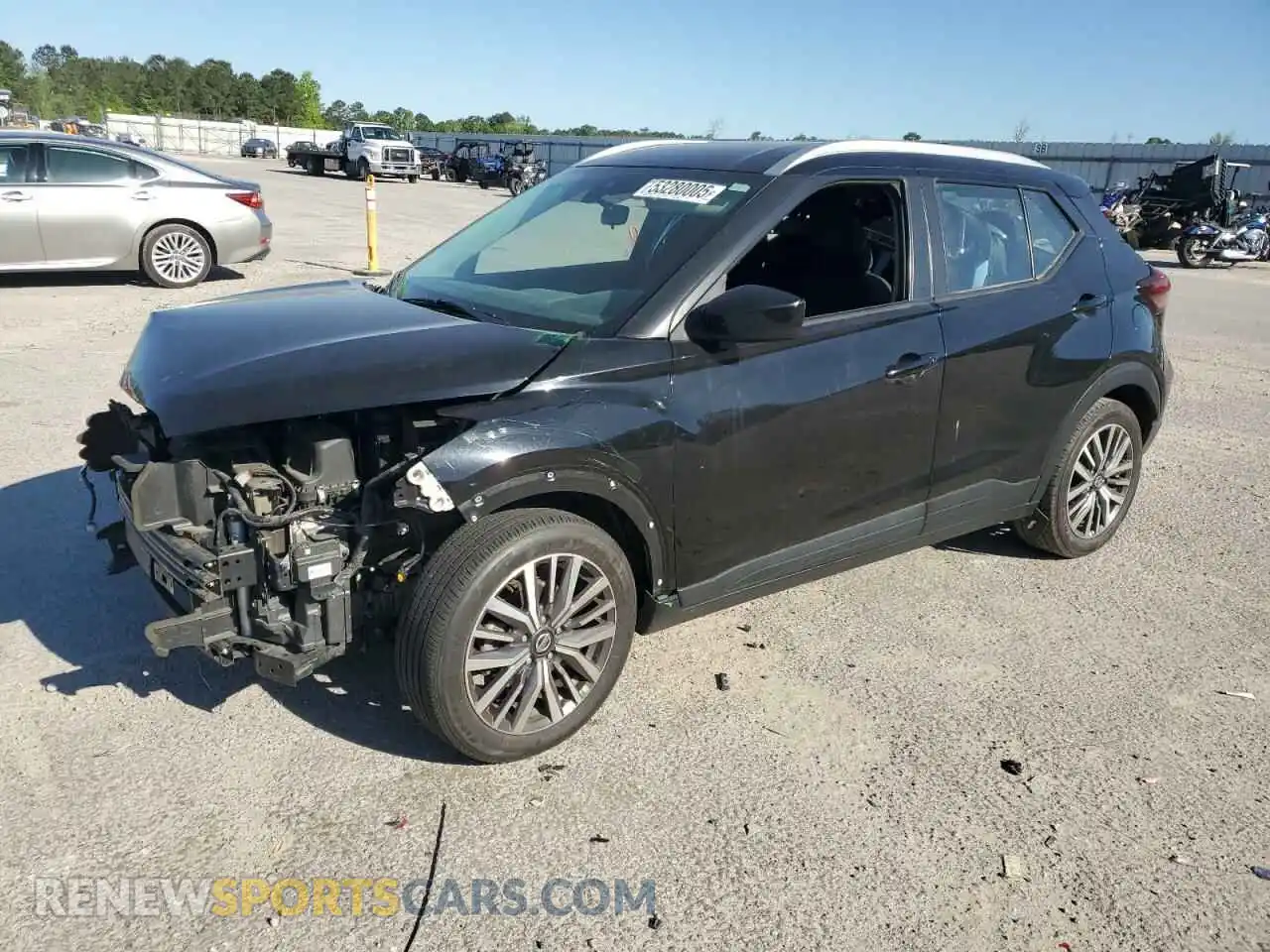 1 Photograph of a damaged car 3N1CP5CV4ML526124 NISSAN KICKS 2021