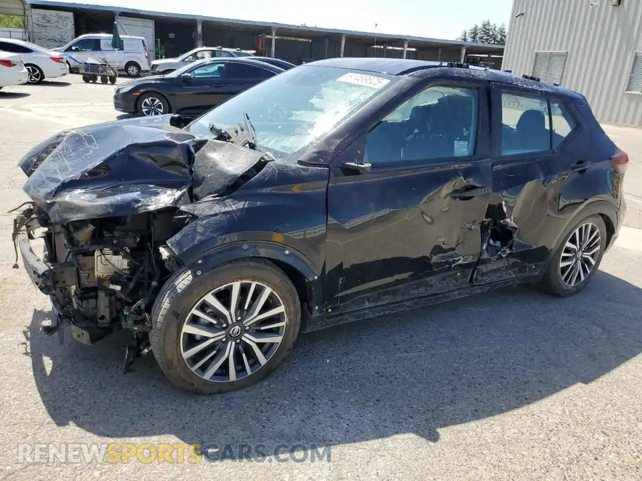 1 fotografías del automóvil dañado 3N1CP5CV4ML531887 NISSAN KICKS 2021