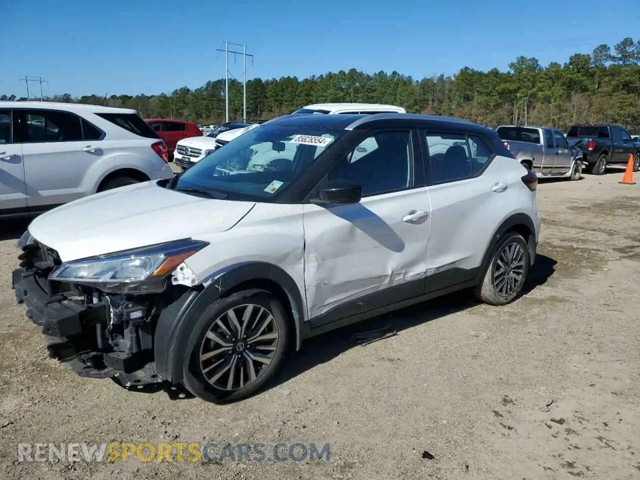 1 Photograph of a damaged car 3N1CP5CV4ML543425 NISSAN KICKS 2021