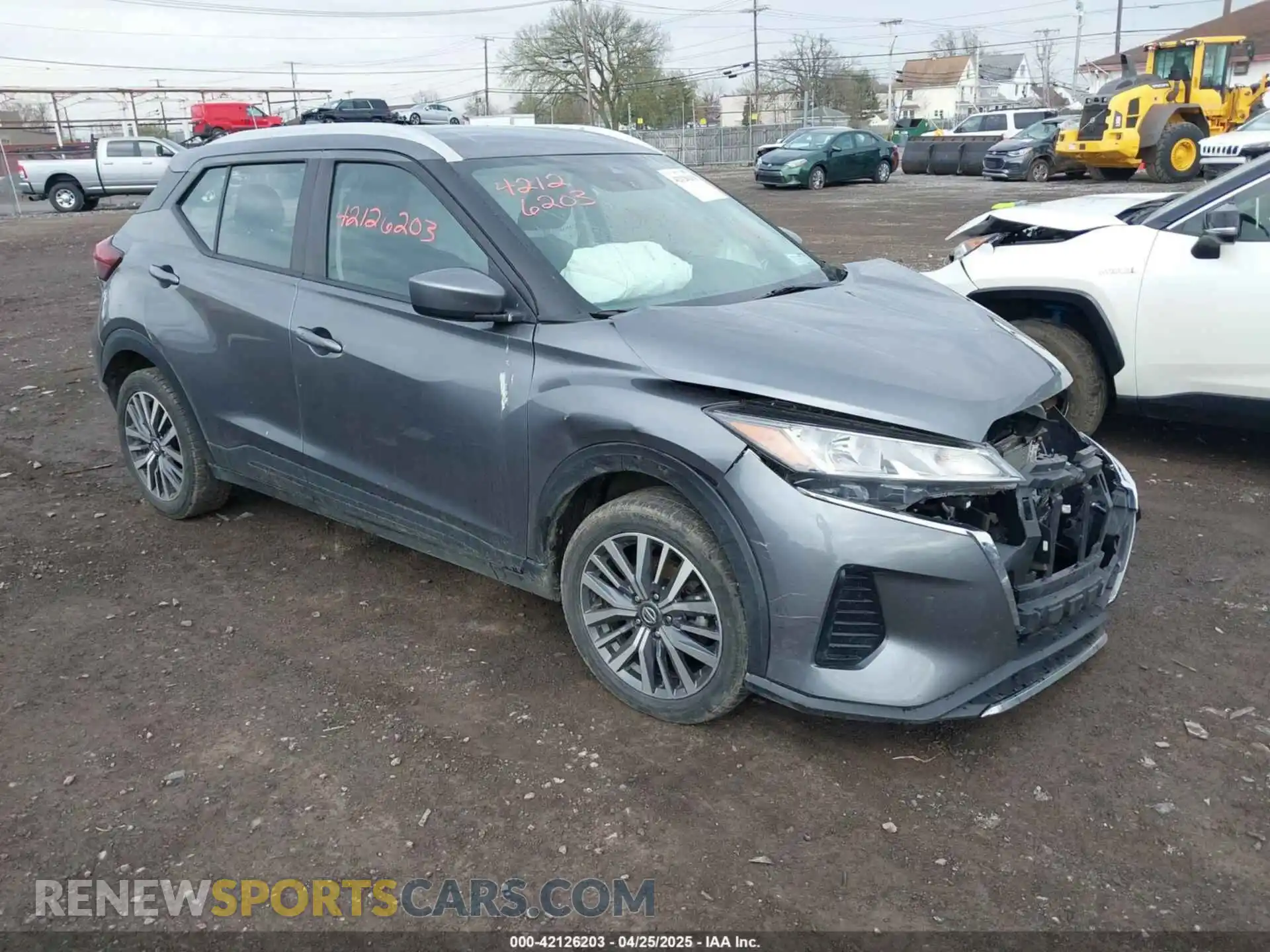 1 Photograph of a damaged car 3N1CP5CV5ML471683 NISSAN KICKS 2021