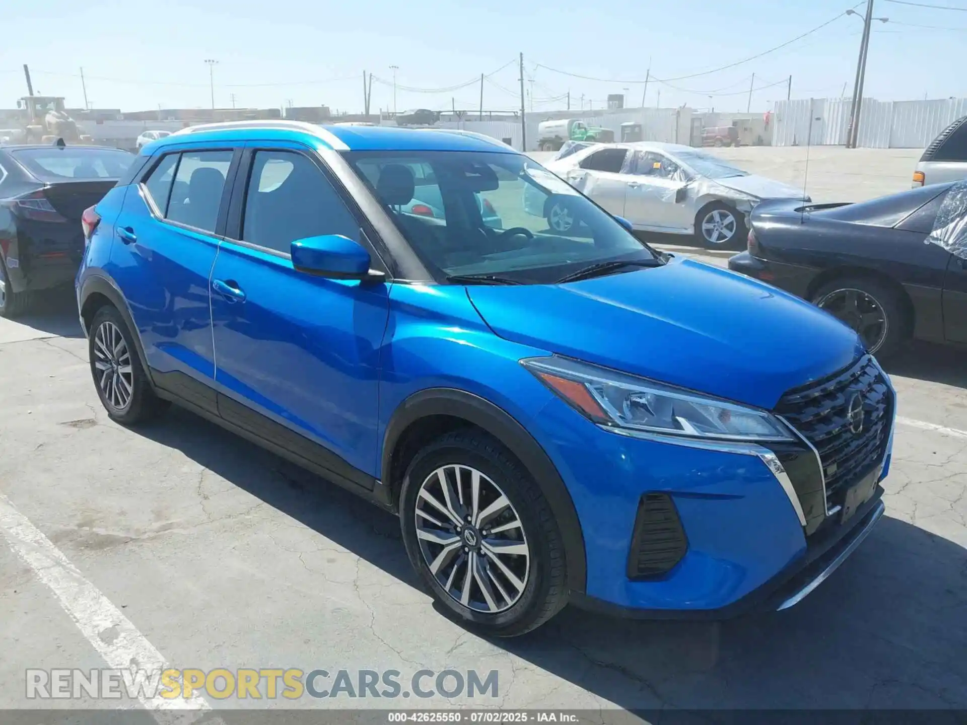 1 Photograph of a damaged car 3N1CP5CV5ML474874 NISSAN KICKS 2021