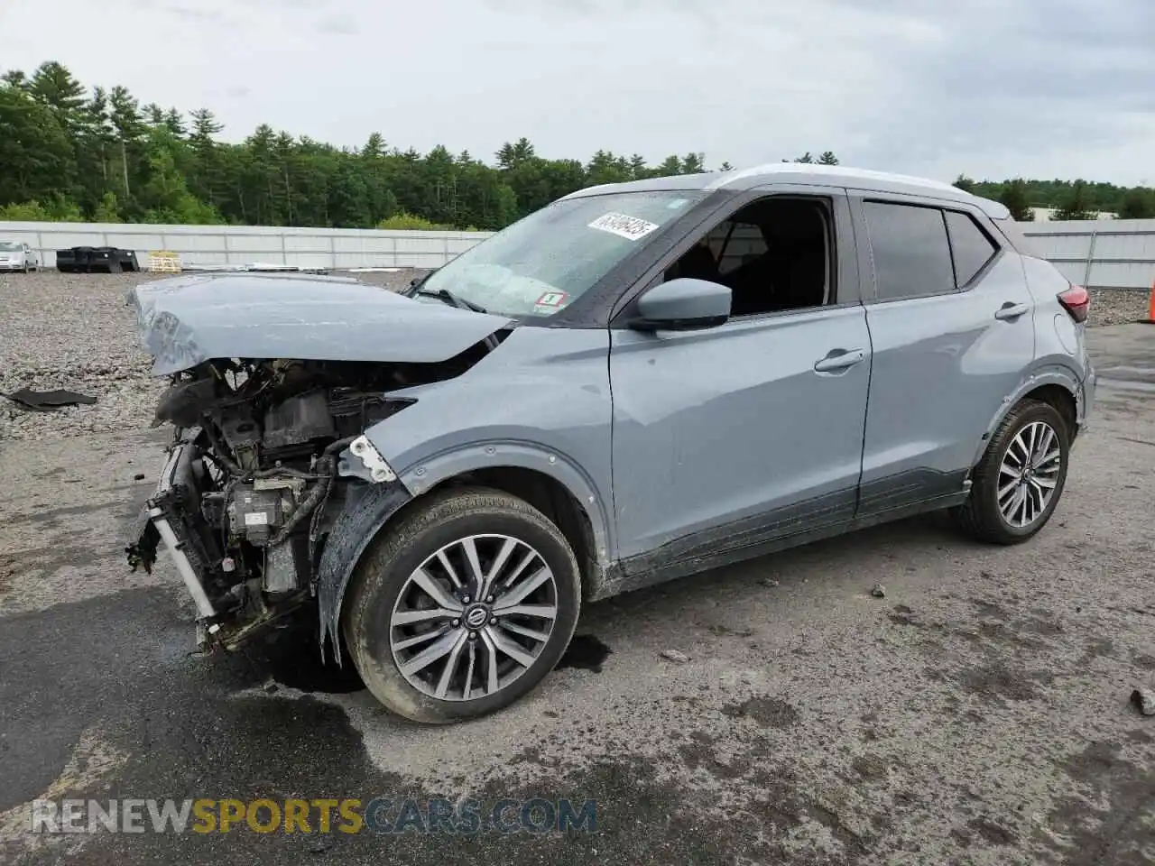 1 Photograph of a damaged car 3N1CP5CV5ML489391 NISSAN KICKS 2021