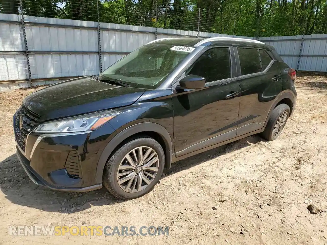 1 Photograph of a damaged car 3N1CP5CV5ML492629 NISSAN KICKS 2021