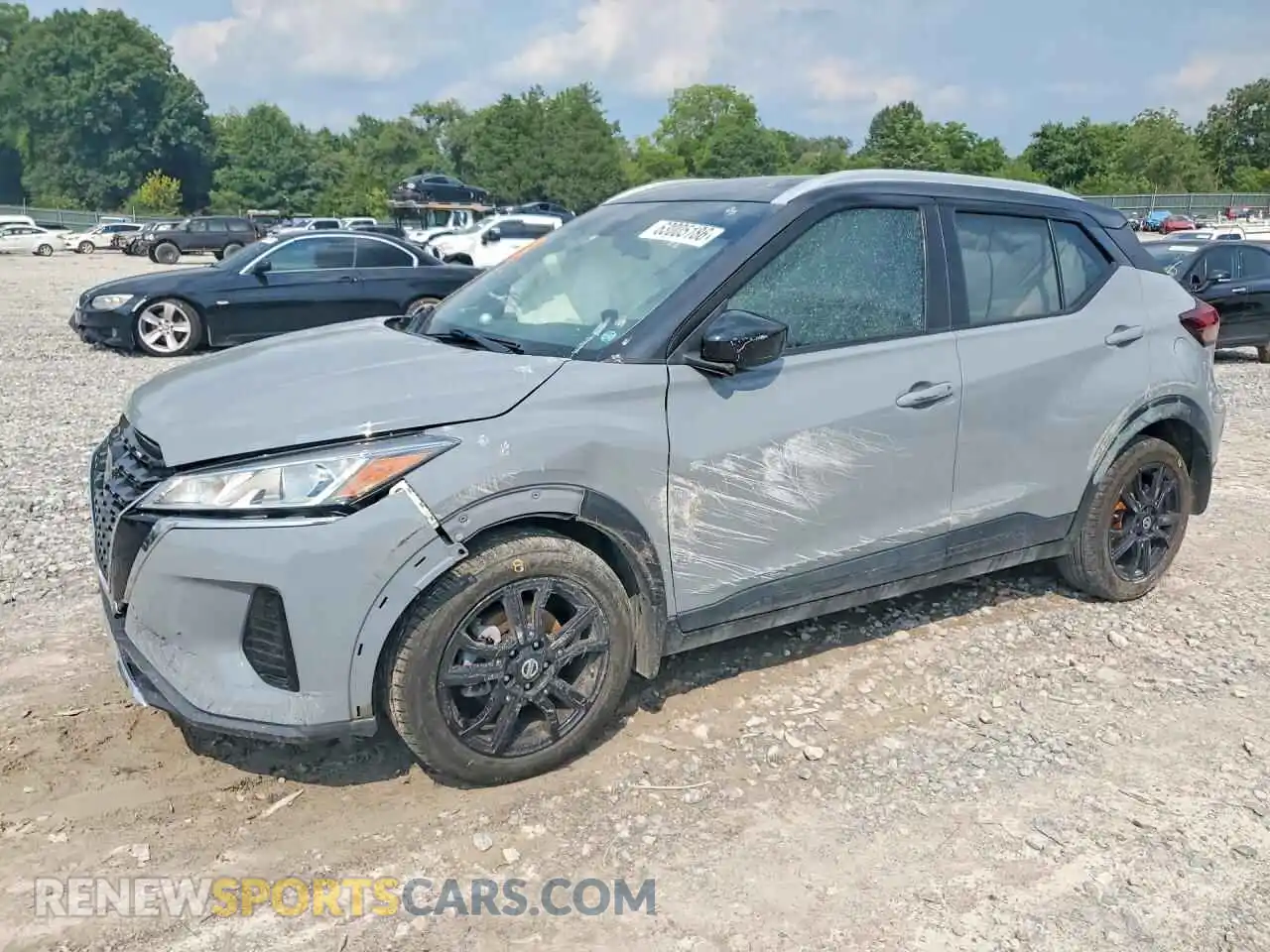 1 Photograph of a damaged car 3N1CP5CV5ML499032 NISSAN KICKS 2021