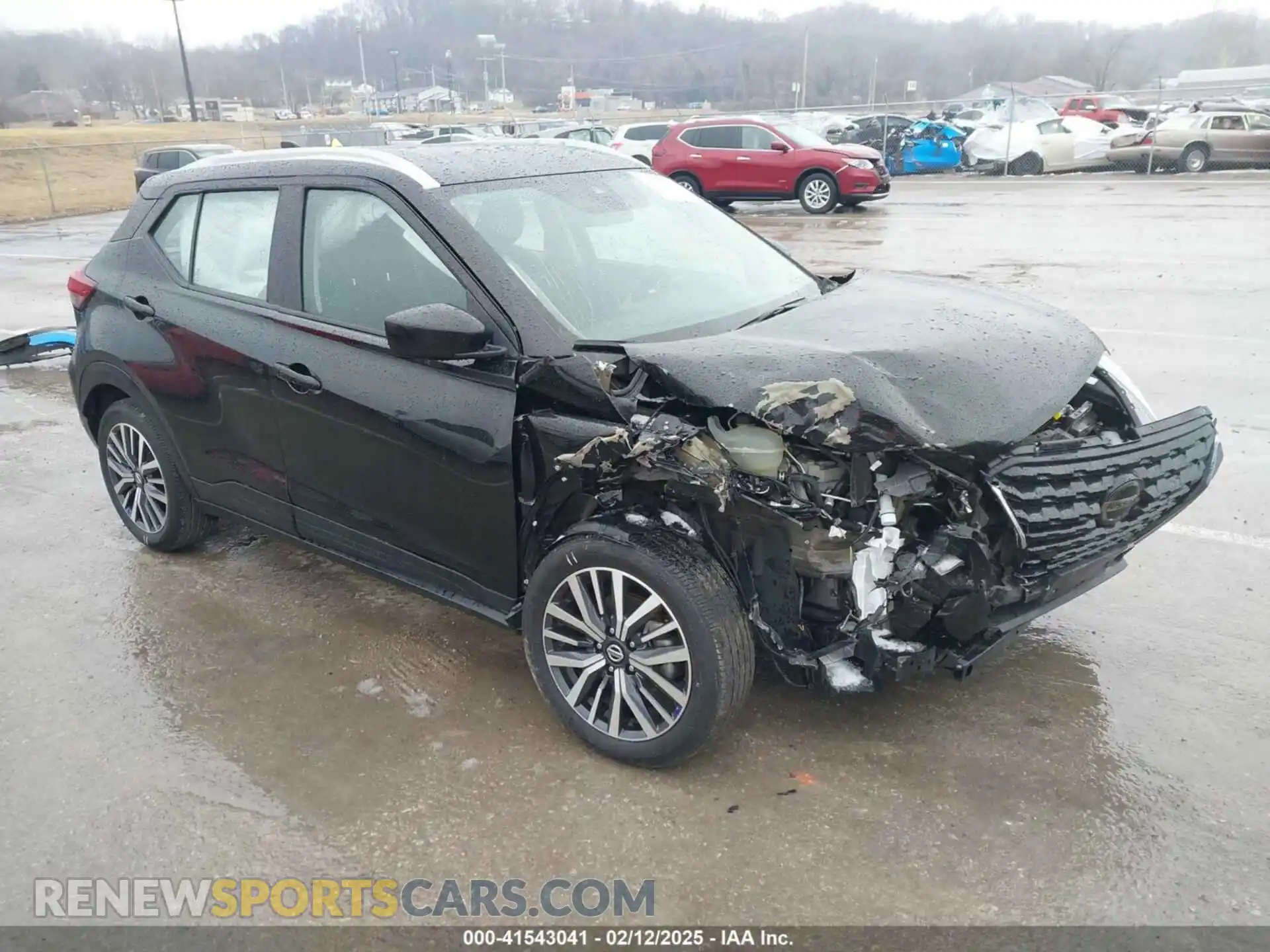 1 Photograph of a damaged car 3N1CP5CV5ML524690 NISSAN KICKS 2021