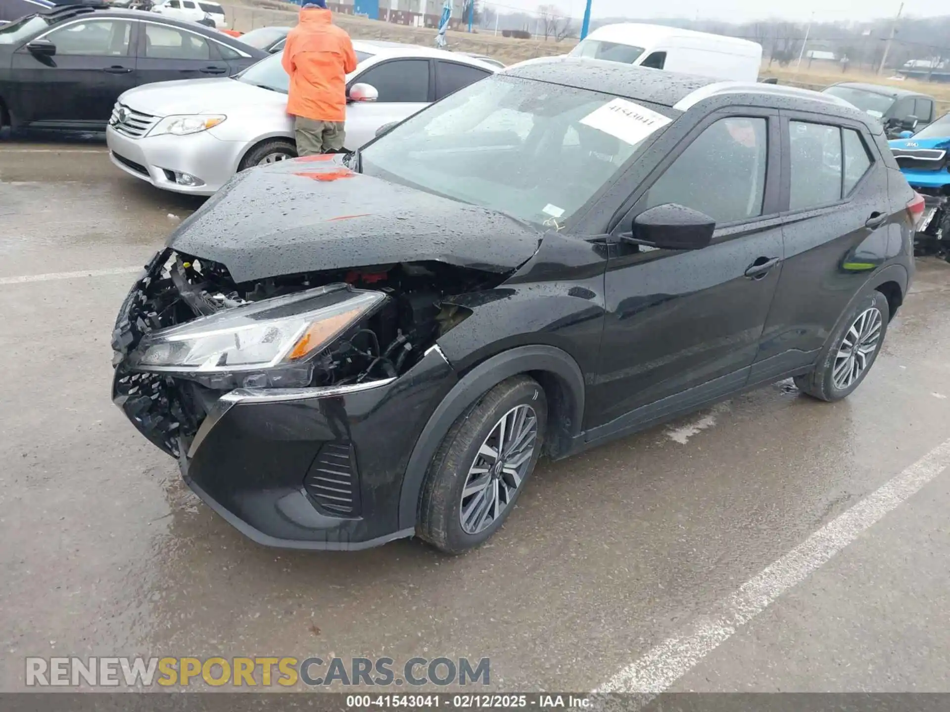 2 Photograph of a damaged car 3N1CP5CV5ML524690 NISSAN KICKS 2021