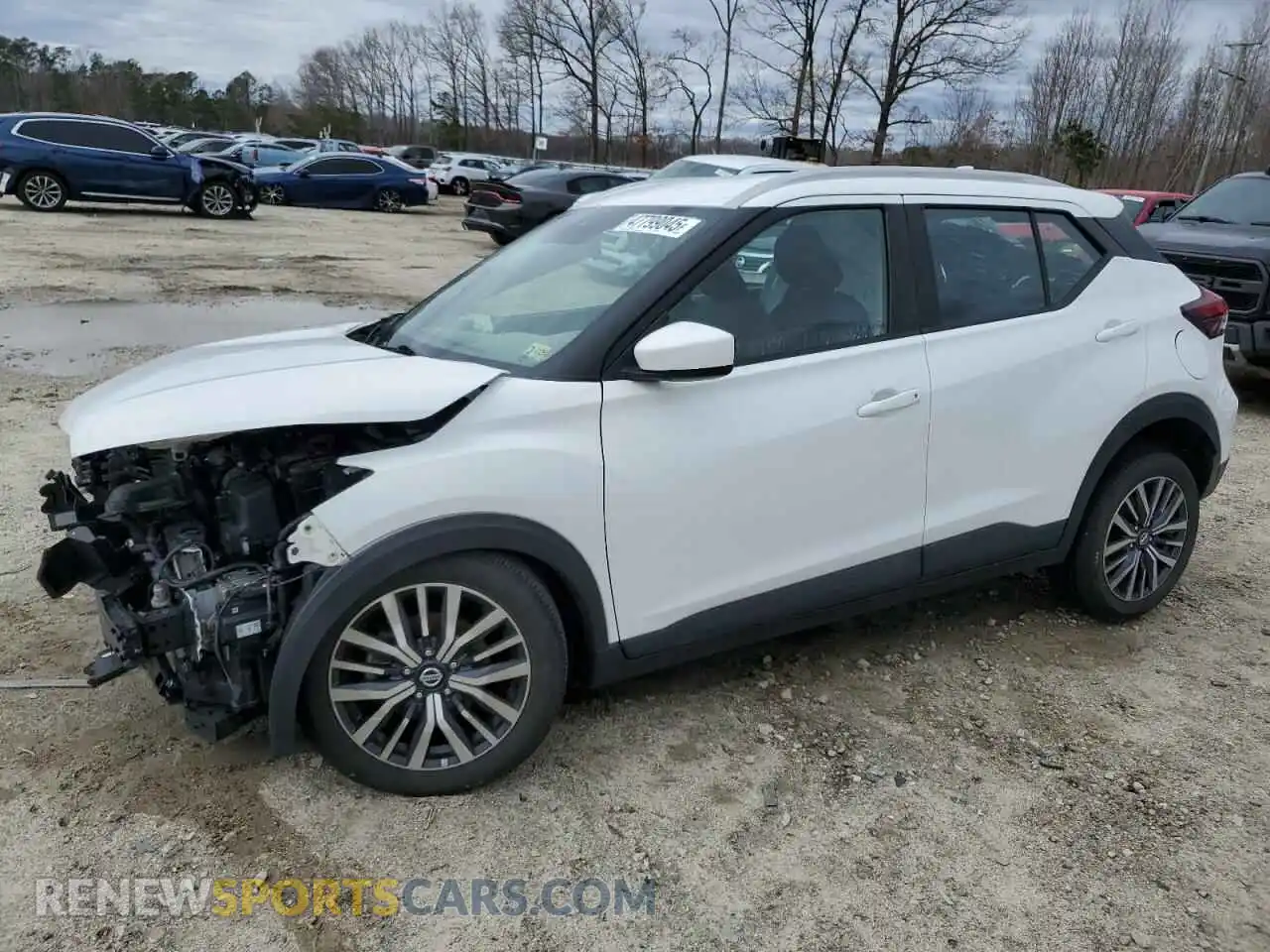 1 Photograph of a damaged car 3N1CP5CV5ML531543 NISSAN KICKS 2021