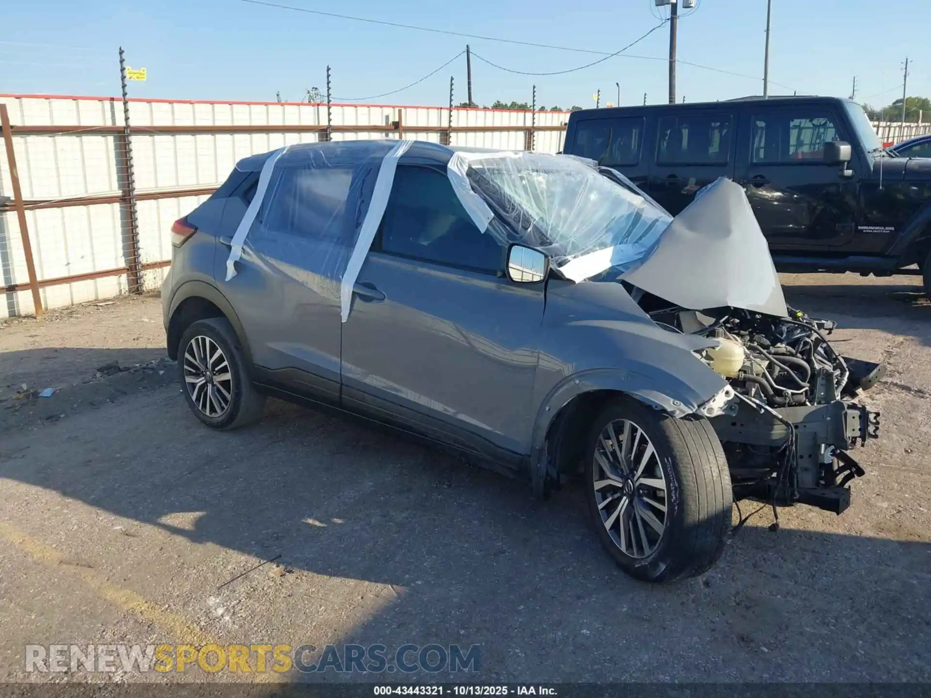 1 Photograph of a damaged car 3N1CP5CV5ML545152 NISSAN KICKS 2021