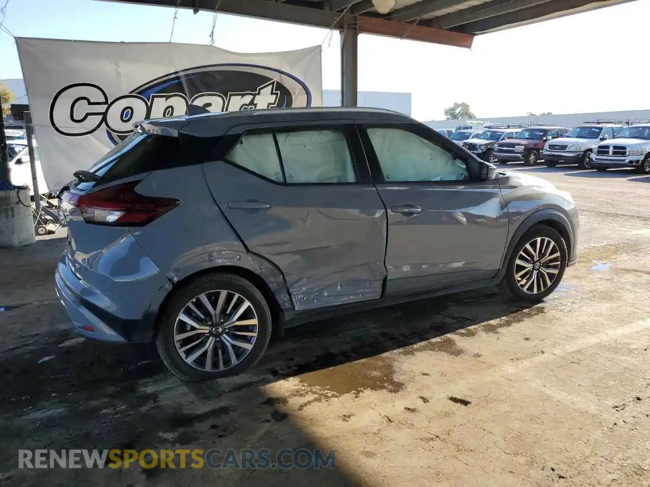 3 Photograph of a damaged car 3N1CP5CV6ML472986 NISSAN KICKS 2021