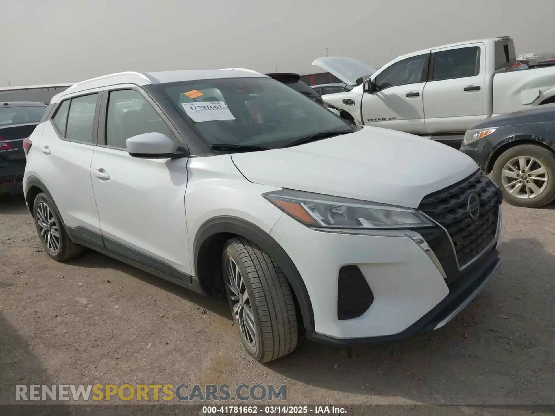 1 Photograph of a damaged car 3N1CP5CV6ML480697 NISSAN KICKS 2021