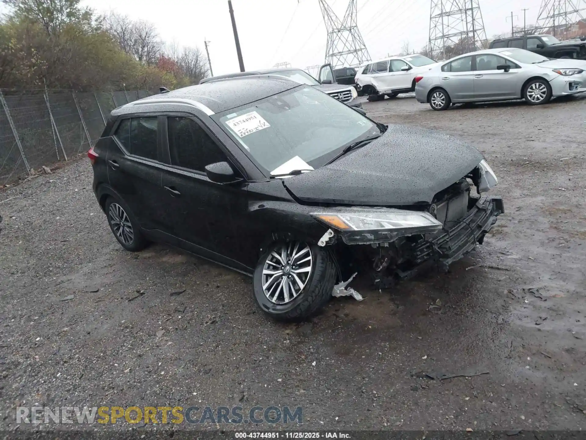 1 Photograph of a damaged car 3N1CP5CV6ML483356 NISSAN KICKS 2021