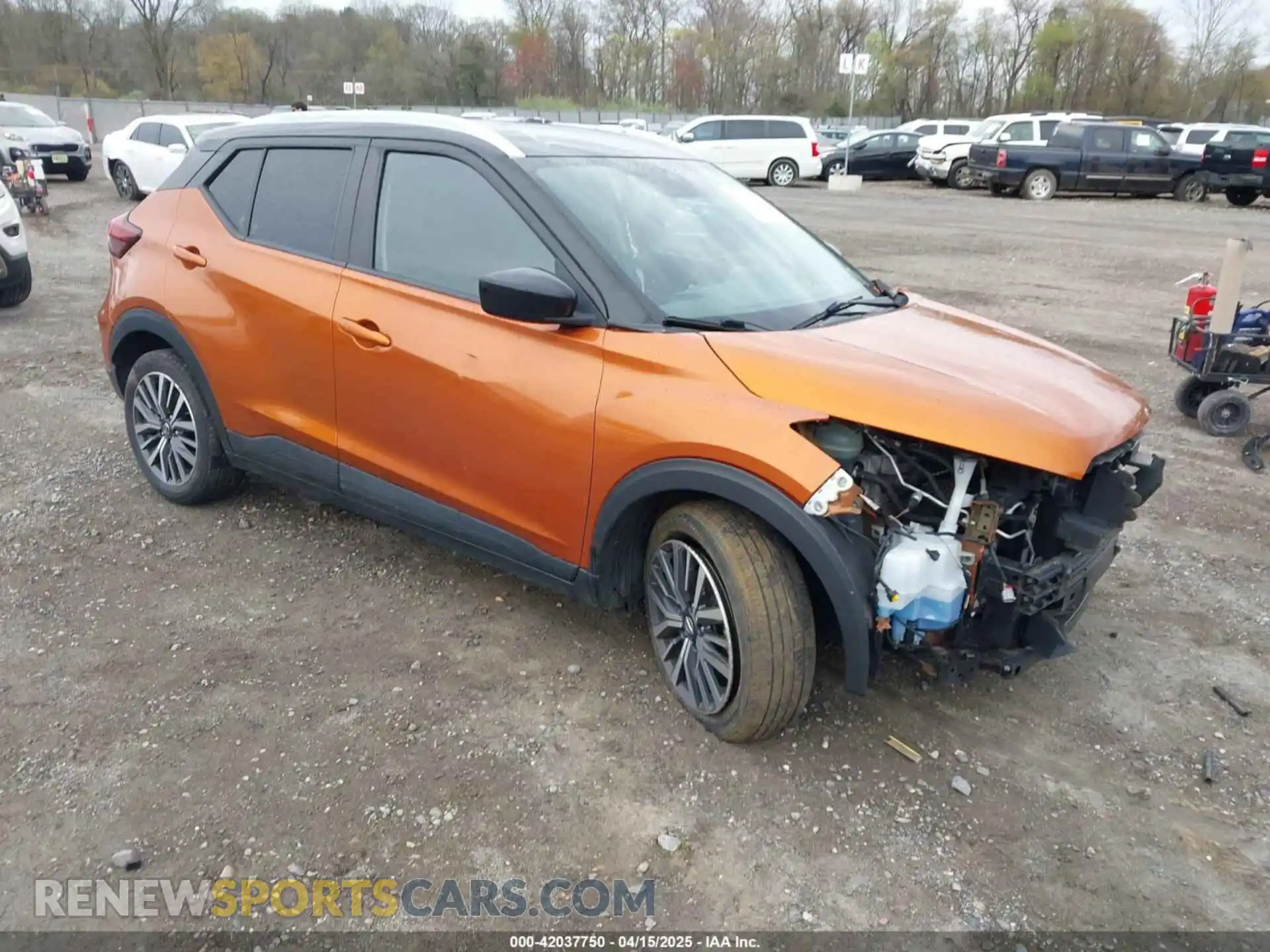 1 Photograph of a damaged car 3N1CP5CV6ML487360 NISSAN KICKS 2021