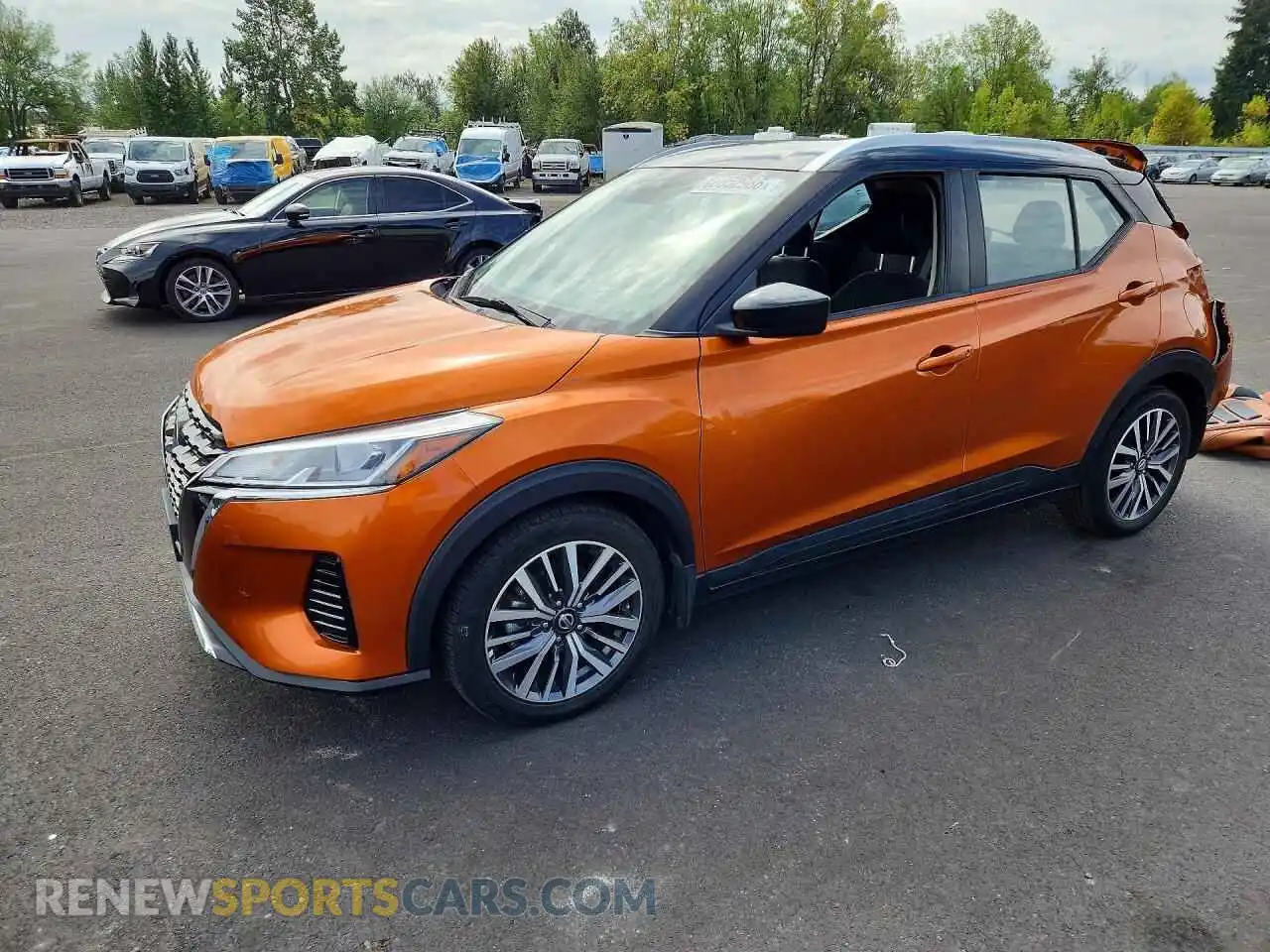 1 fotografías del automóvil dañado 3N1CP5CV6ML505274 NISSAN KICKS 2021