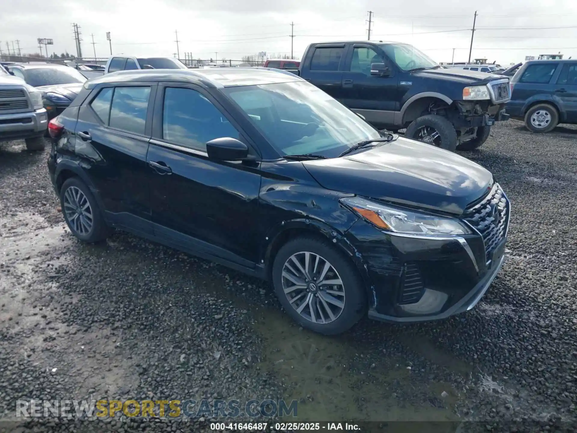 1 Photograph of a damaged car 3N1CP5CV6ML505923 NISSAN KICKS 2021