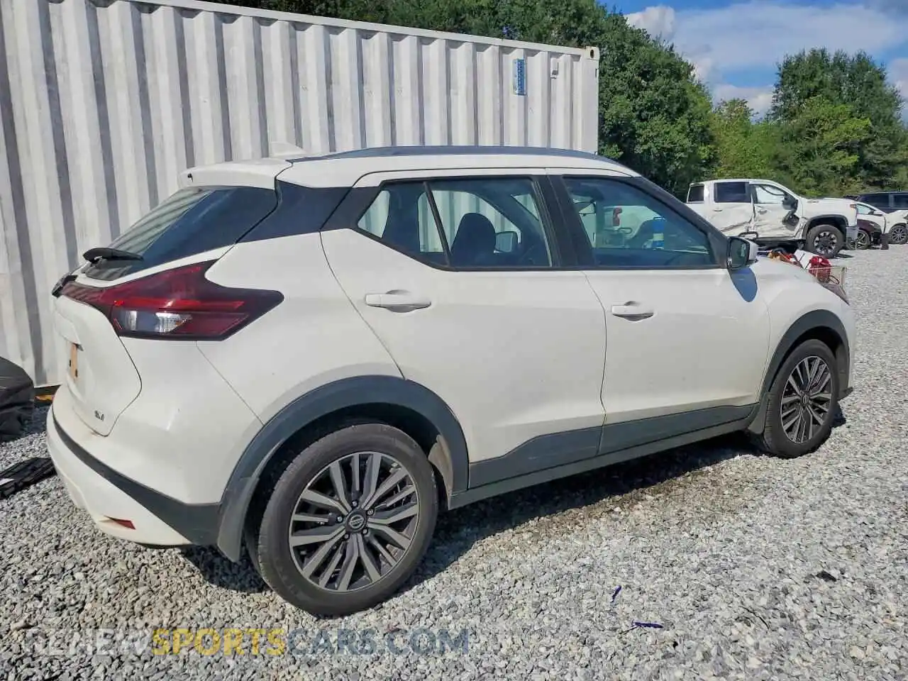 3 fotografías del automóvil dañado 3N1CP5CV6ML510233 NISSAN KICKS 2021