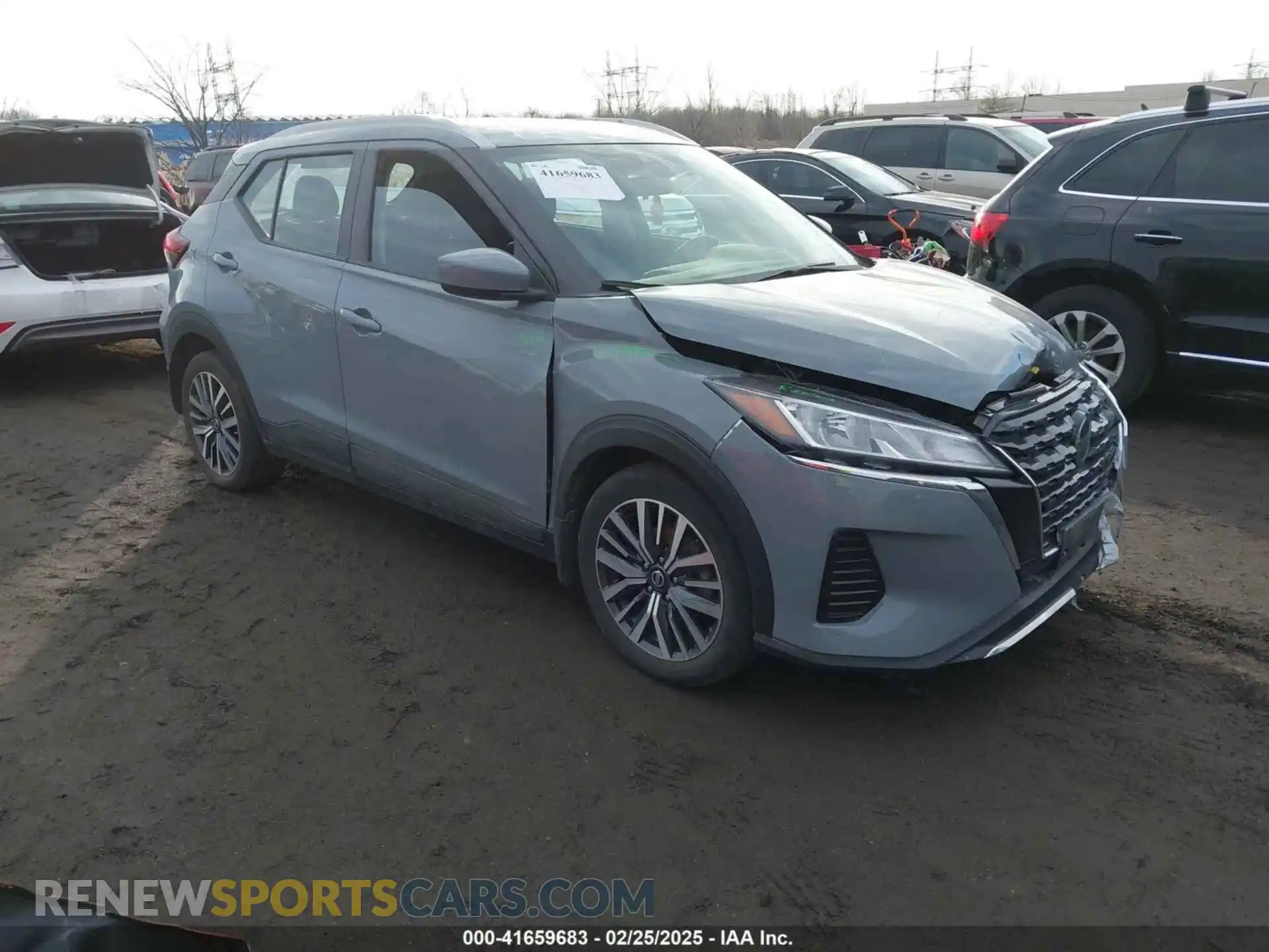 1 Photograph of a damaged car 3N1CP5CV6ML529185 NISSAN KICKS 2021